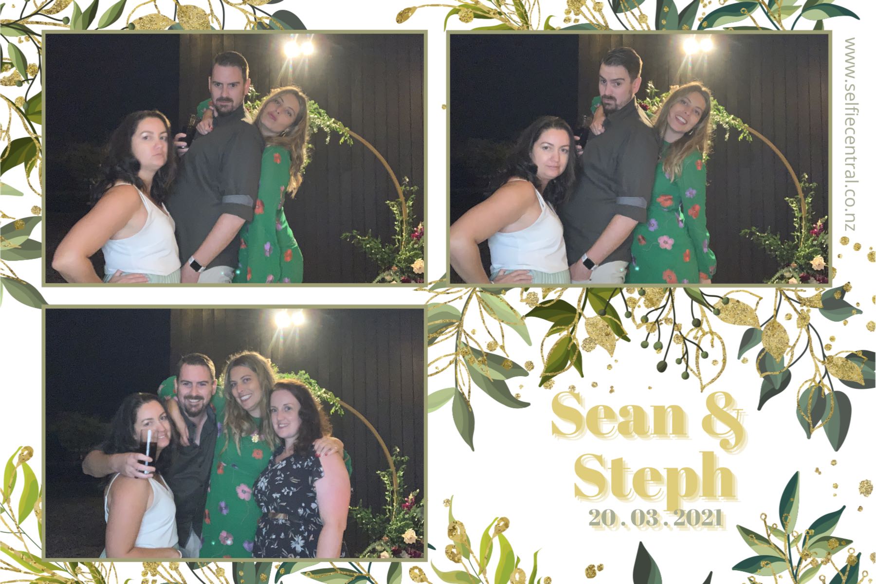 Sean and Steph's wedding | View more photos from the event at gallery.photobooth.co.nz/u/SelfieCentral/Sean-and-Stephs-wedding