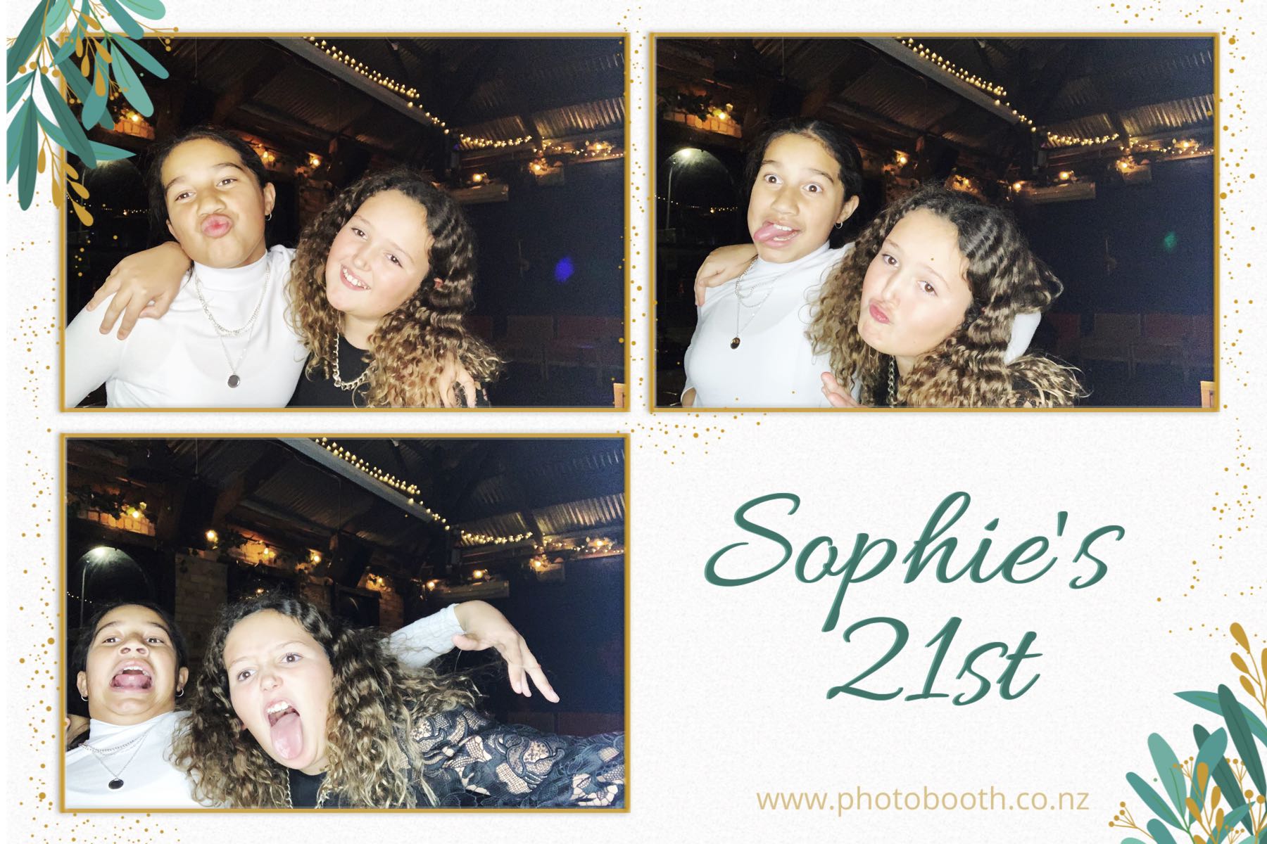 Sophie's 21st | View more photos from the event at gallery.photobooth.co.nz/u/SelfieCentral/Sophies-21st