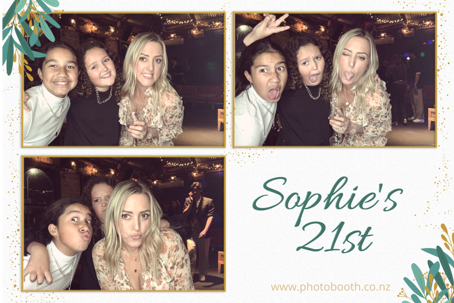 Sophie's 21st | View more photos from the event at gallery.photobooth.co.nz/u/SelfieCentral/Sophies-21st