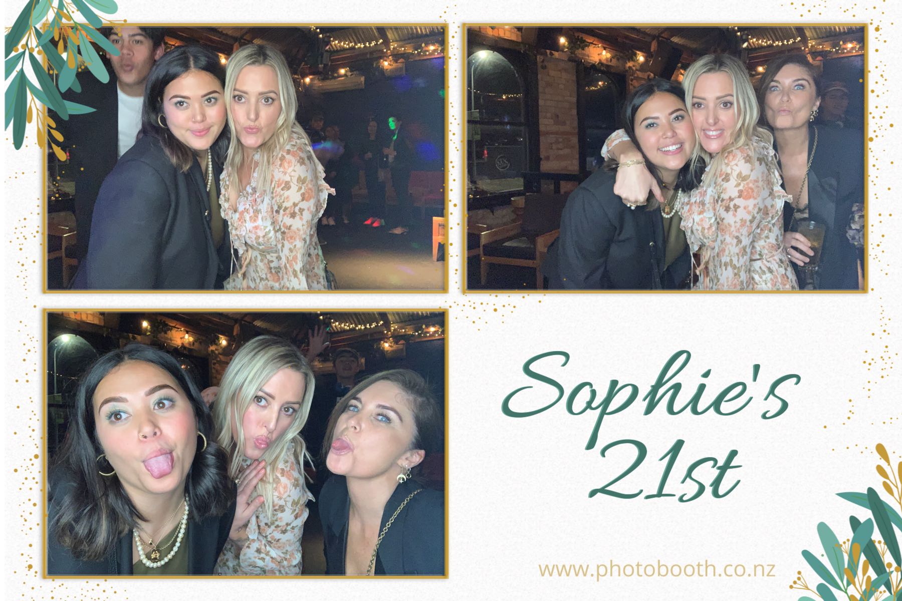 Sophie's 21st | View more photos from the event at gallery.photobooth.co.nz/u/SelfieCentral/Sophies-21st