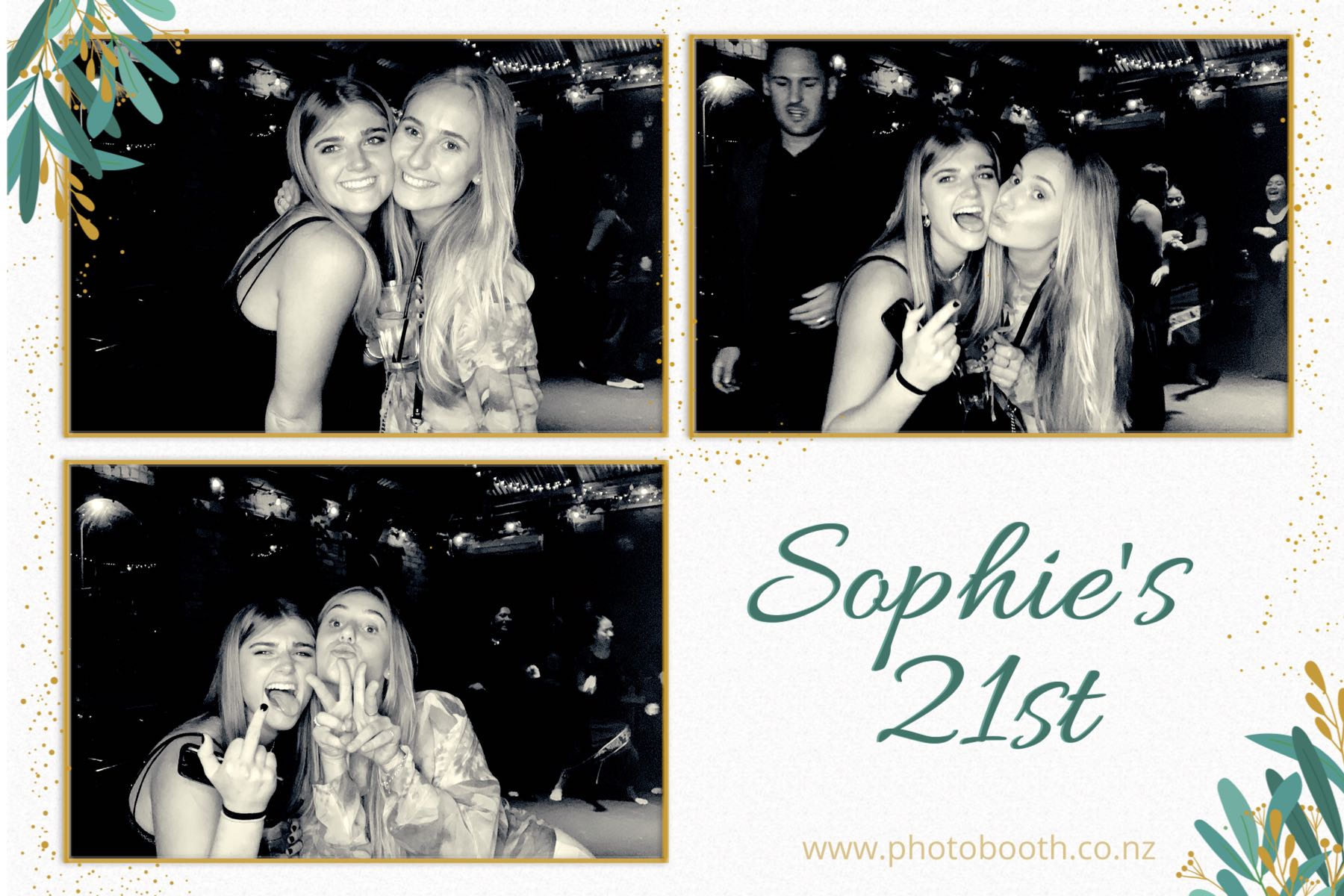 Sophie's 21st | View more photos from the event at gallery.photobooth.co.nz/u/SelfieCentral/Sophies-21st