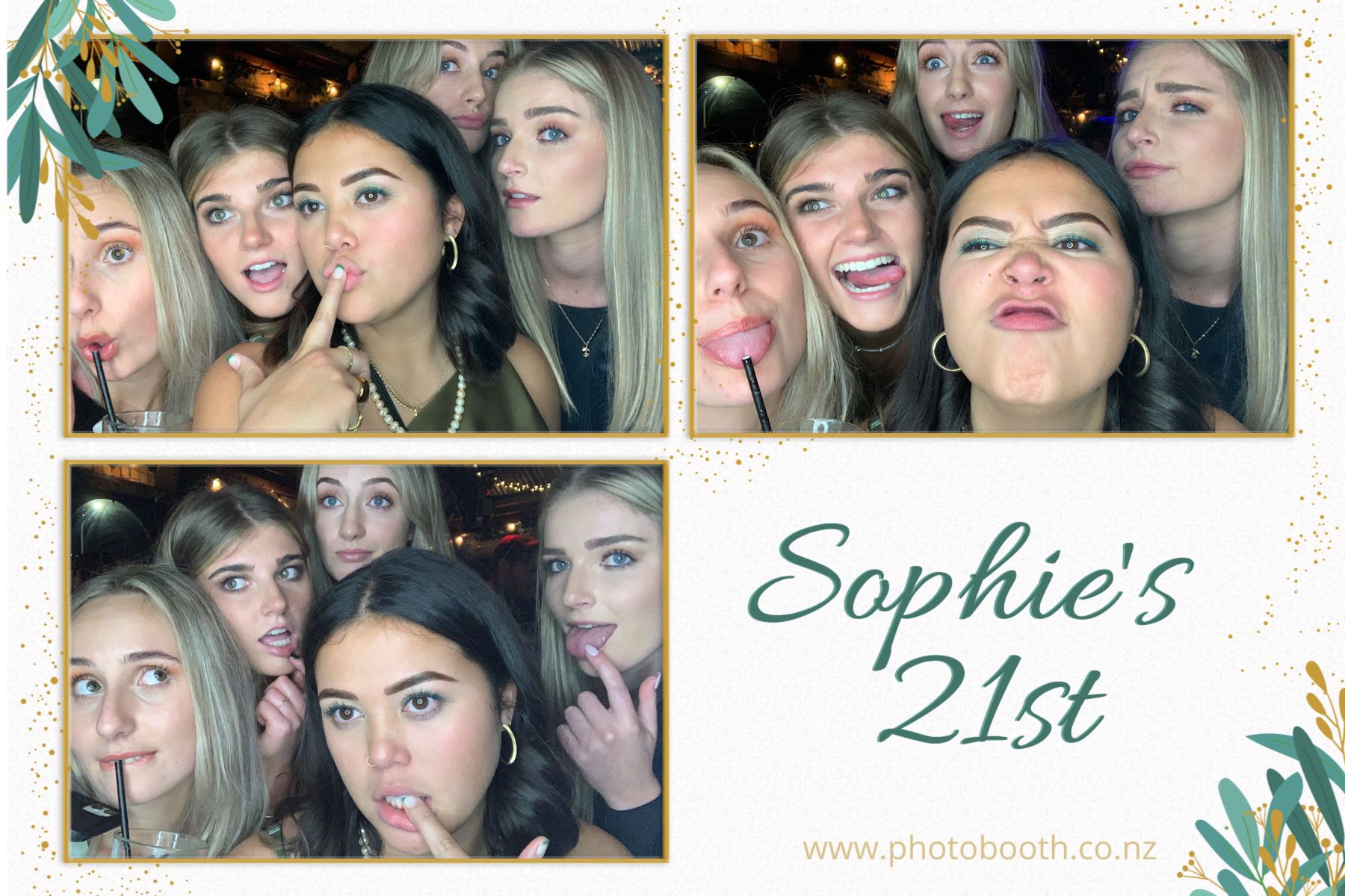Sophie's 21st | View more photos from the event at gallery.photobooth.co.nz/u/SelfieCentral/Sophies-21st