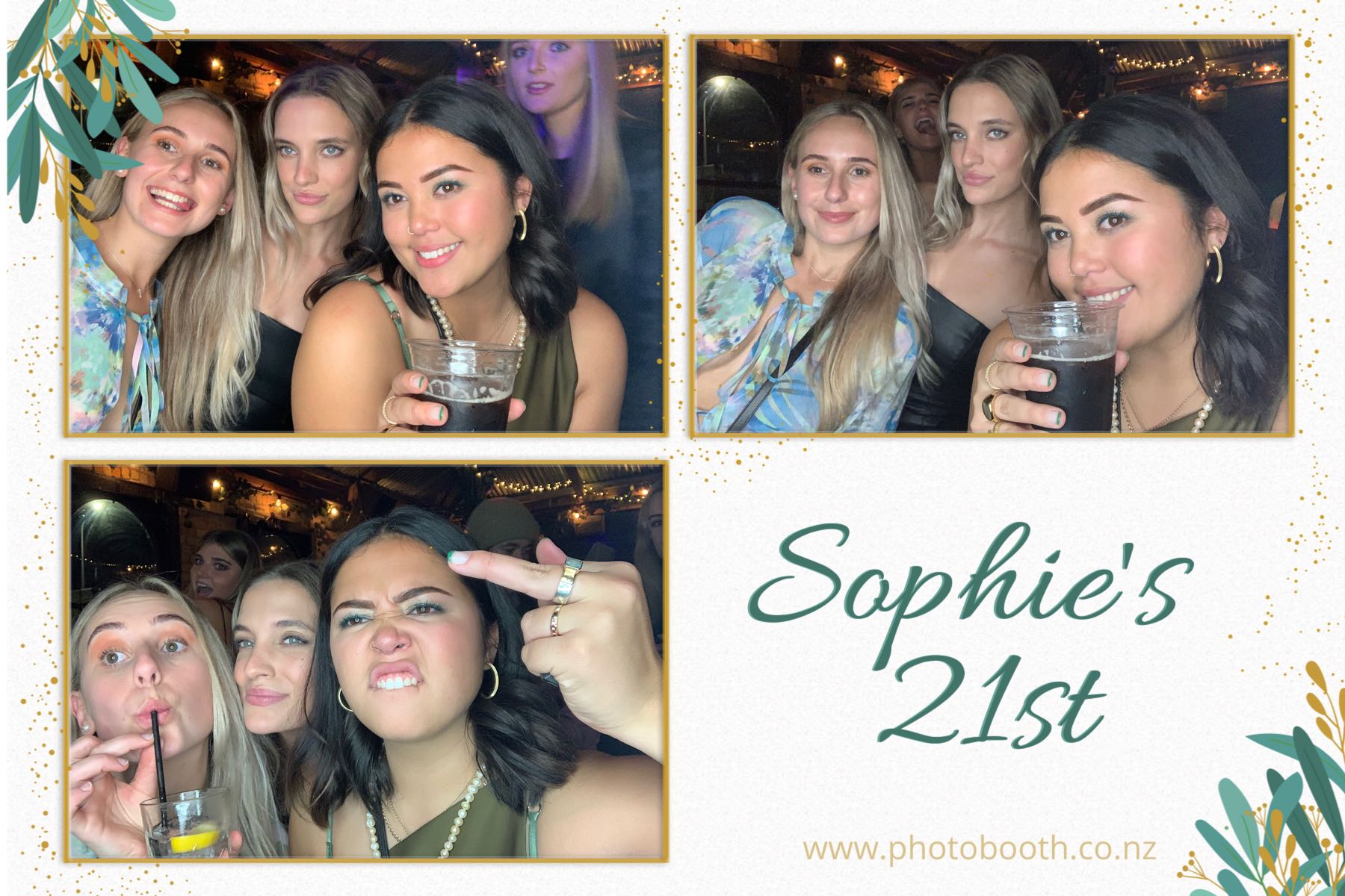 Sophie's 21st | View more photos from the event at gallery.photobooth.co.nz/u/SelfieCentral/Sophies-21st