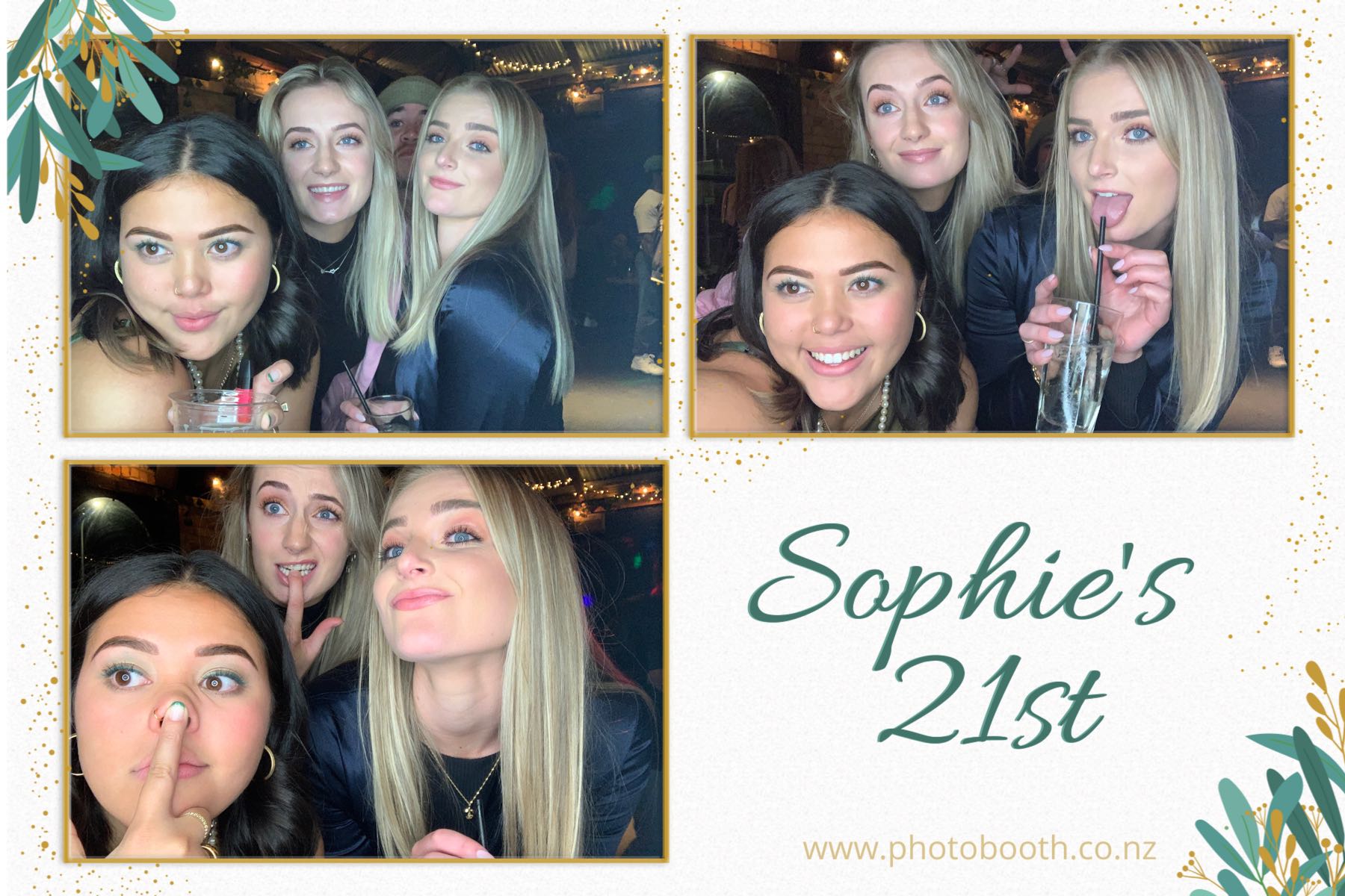 Sophie's 21st | View more photos from the event at gallery.photobooth.co.nz/u/SelfieCentral/Sophies-21st