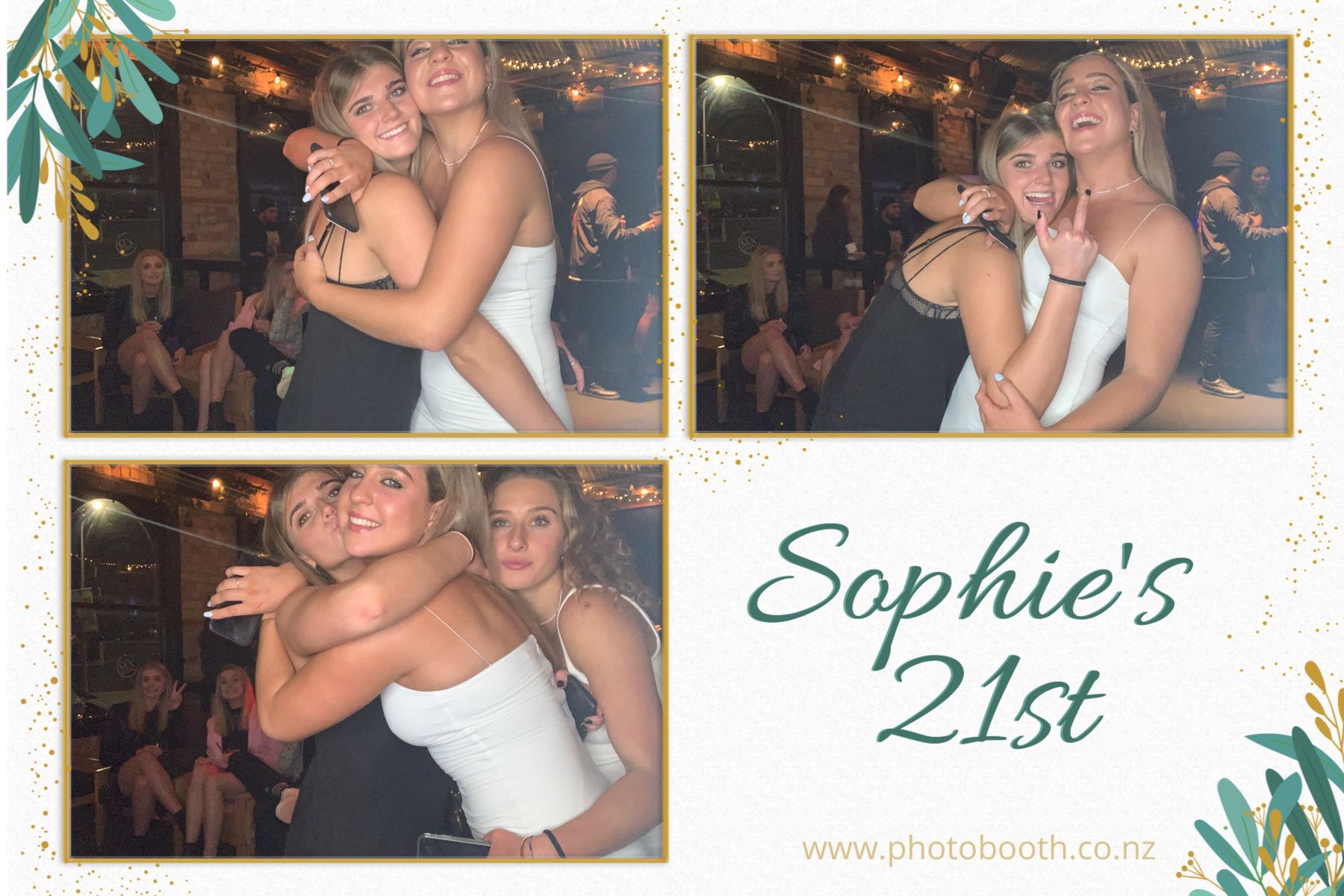 Sophie's 21st | View more photos from the event at gallery.photobooth.co.nz/u/SelfieCentral/Sophies-21st