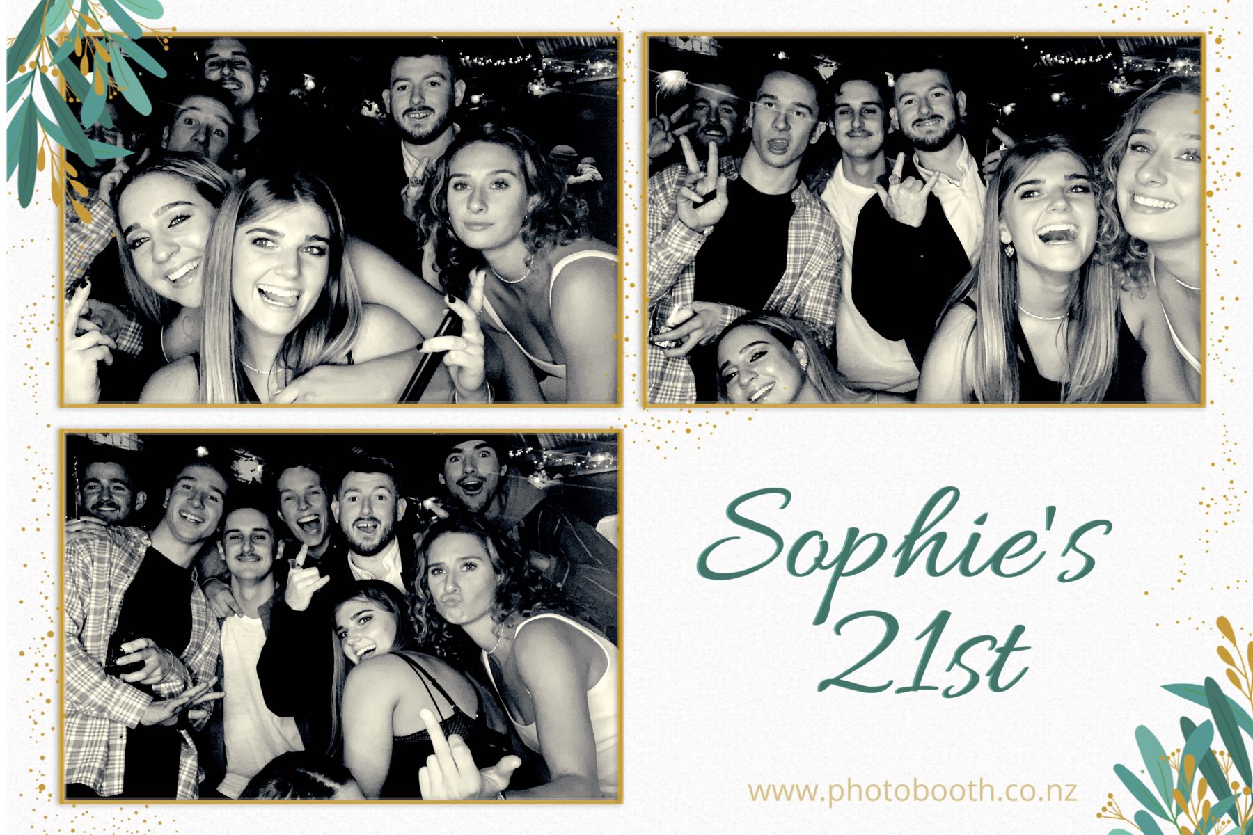 Sophie's 21st | View more photos from the event at gallery.photobooth.co.nz/u/SelfieCentral/Sophies-21st