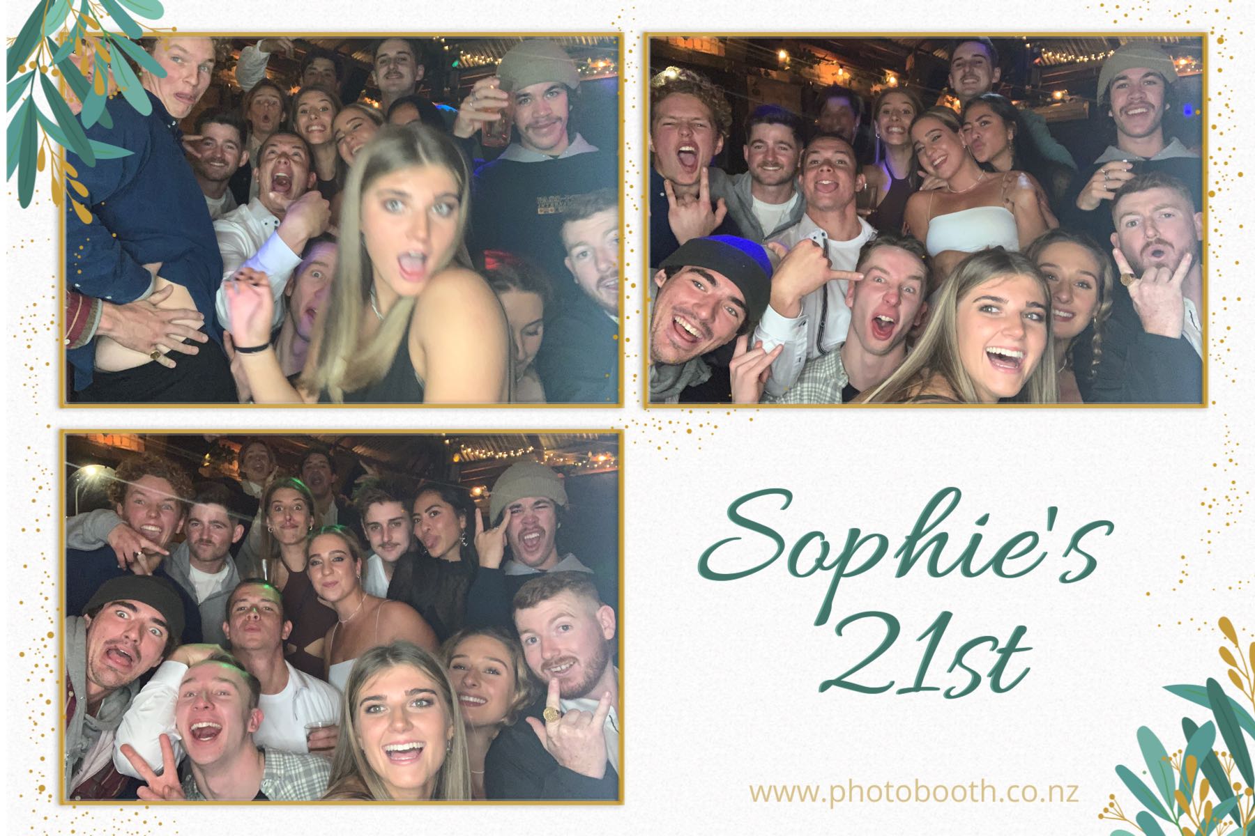 Sophie's 21st | View more photos from the event at gallery.photobooth.co.nz/u/SelfieCentral/Sophies-21st