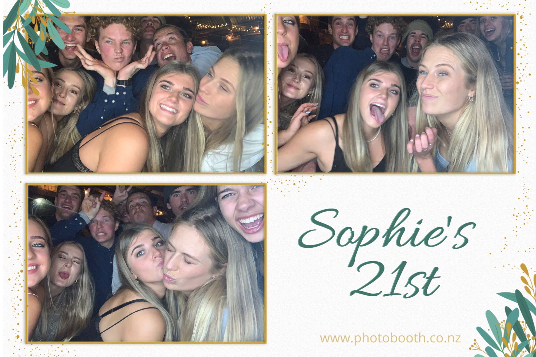Sophie's 21st | View more photos from the event at gallery.photobooth.co.nz/u/SelfieCentral/Sophies-21st