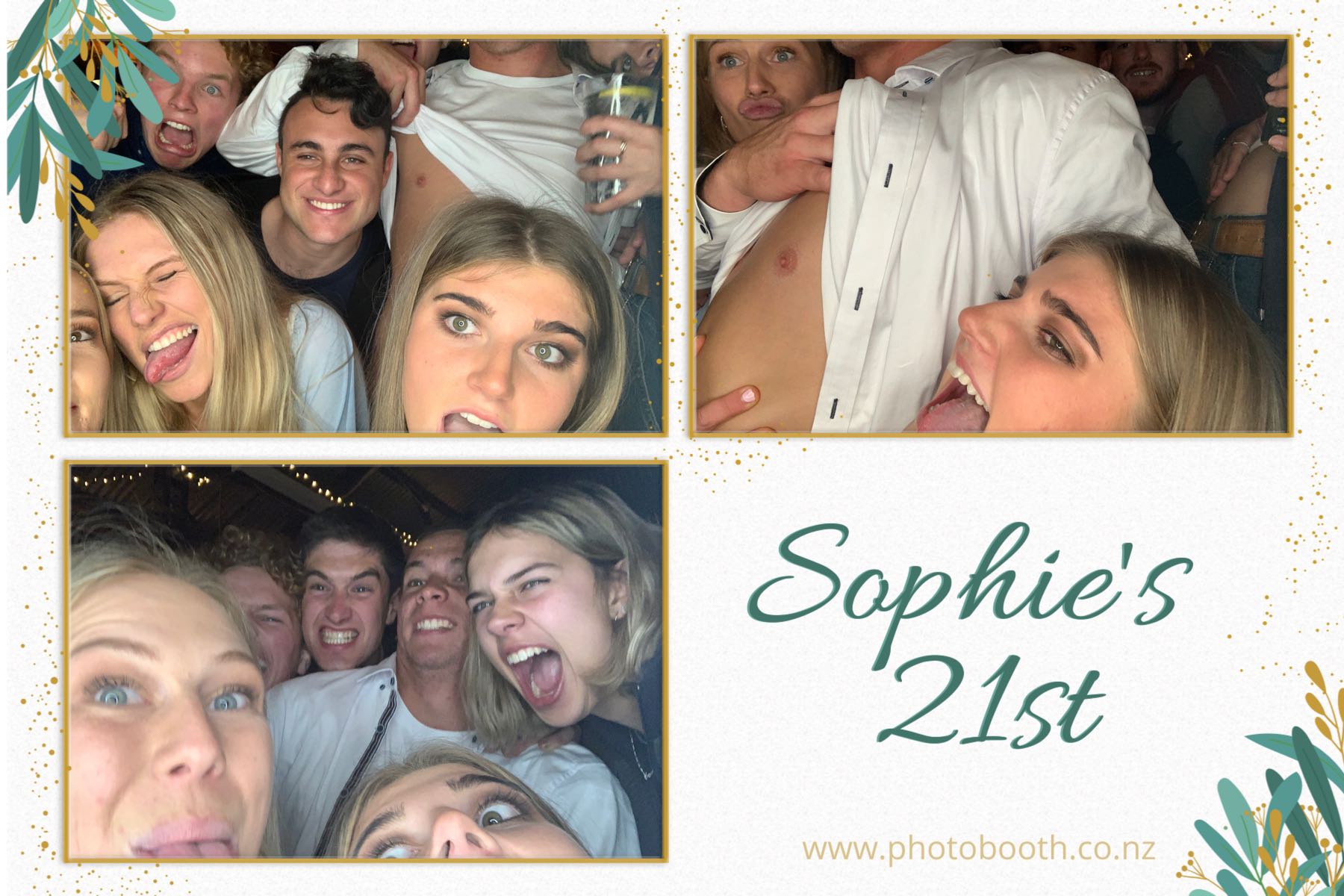 Sophie's 21st | View more photos from the event at gallery.photobooth.co.nz/u/SelfieCentral/Sophies-21st