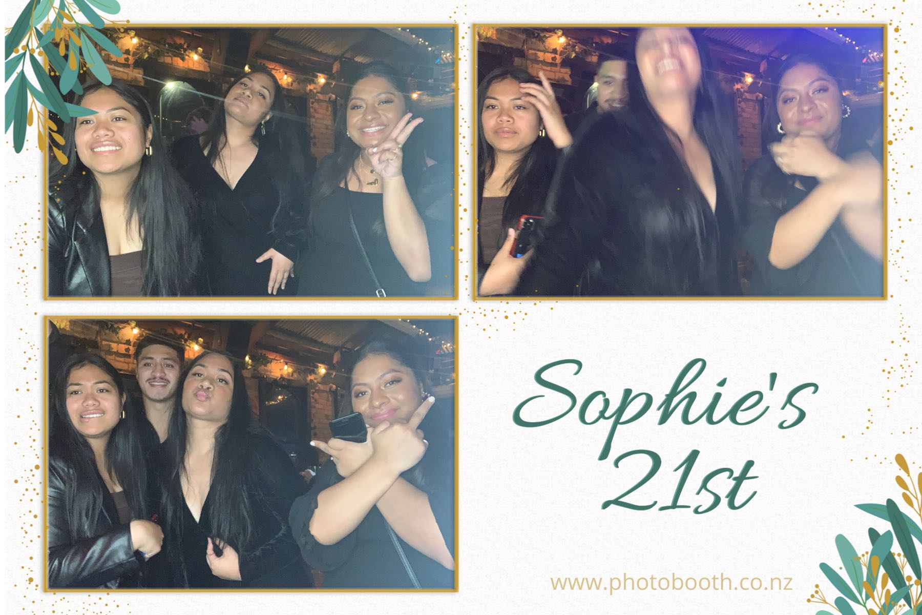 Sophie's 21st | View more photos from the event at gallery.photobooth.co.nz/u/SelfieCentral/Sophies-21st