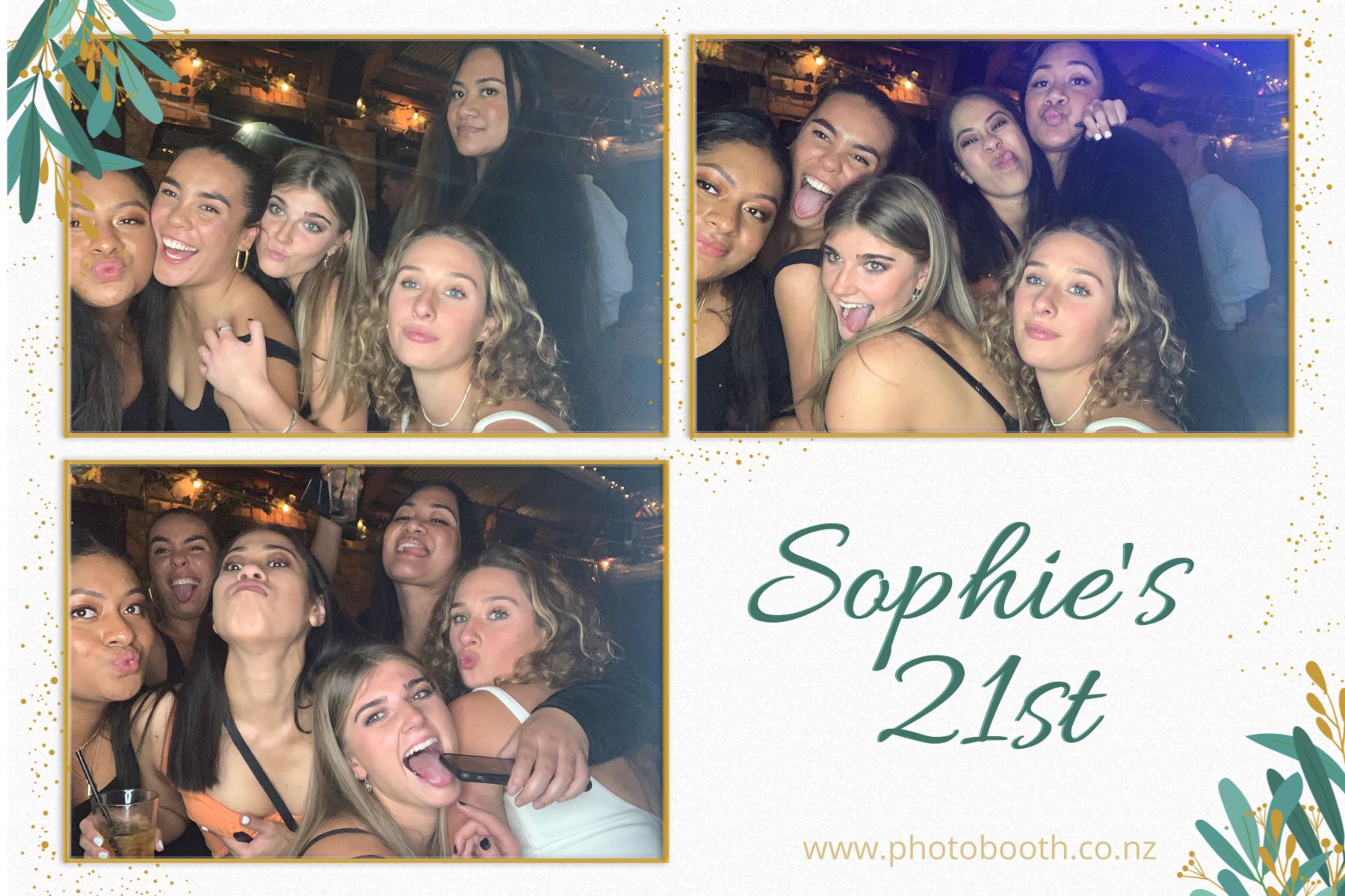 Sophie's 21st | View more photos from the event at gallery.photobooth.co.nz/u/SelfieCentral/Sophies-21st