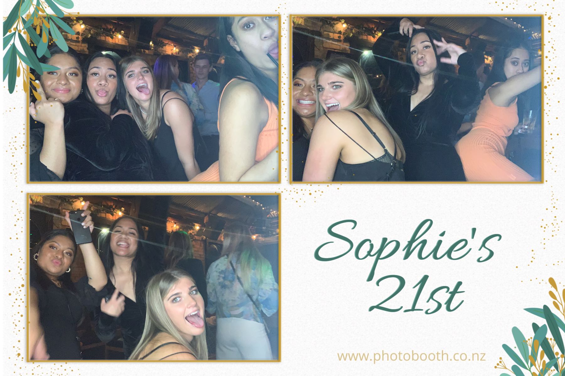 Sophie's 21st | View more photos from the event at gallery.photobooth.co.nz/u/SelfieCentral/Sophies-21st