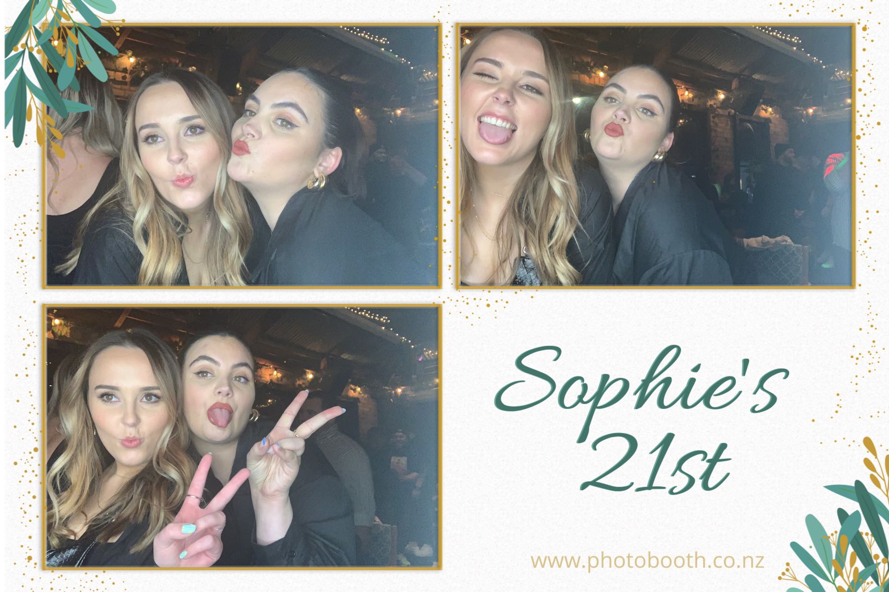Sophie's 21st | View more photos from the event at gallery.photobooth.co.nz/u/SelfieCentral/Sophies-21st