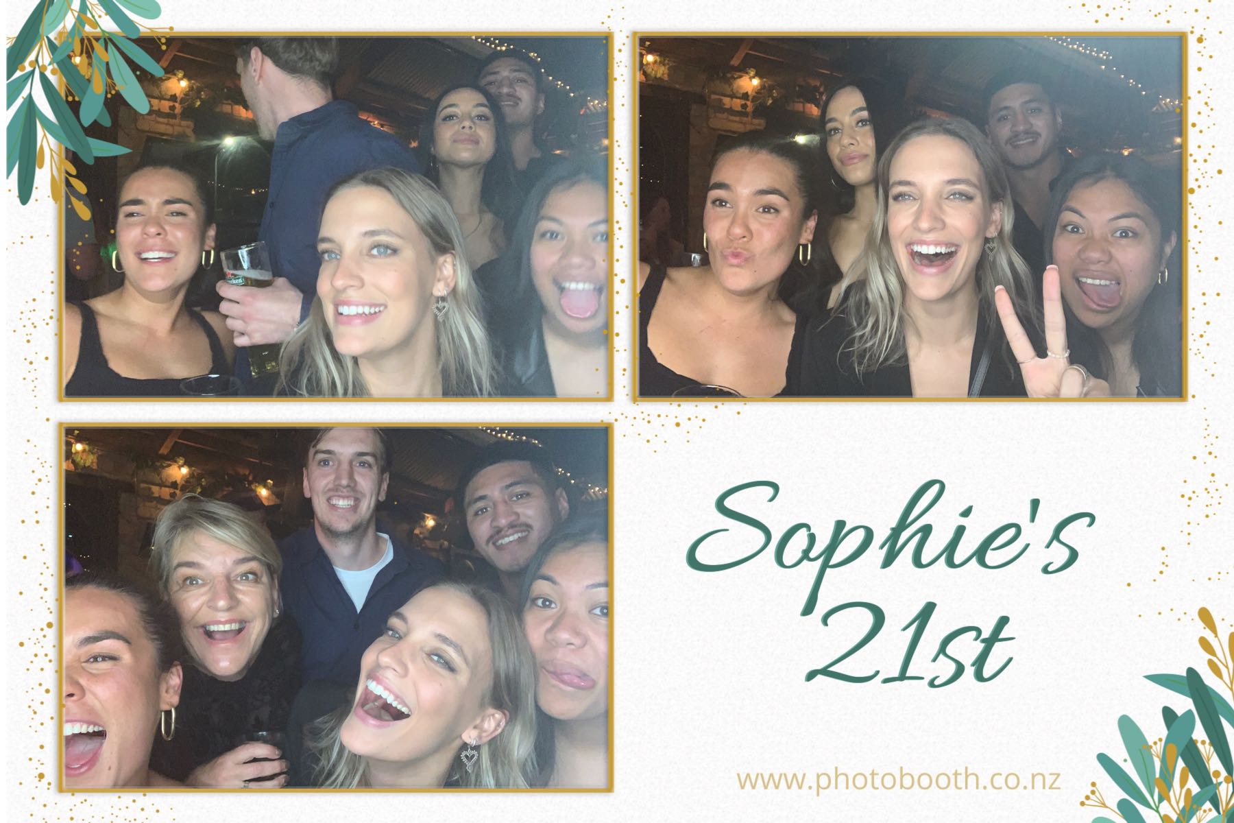 Sophie's 21st | View more photos from the event at gallery.photobooth.co.nz/u/SelfieCentral/Sophies-21st