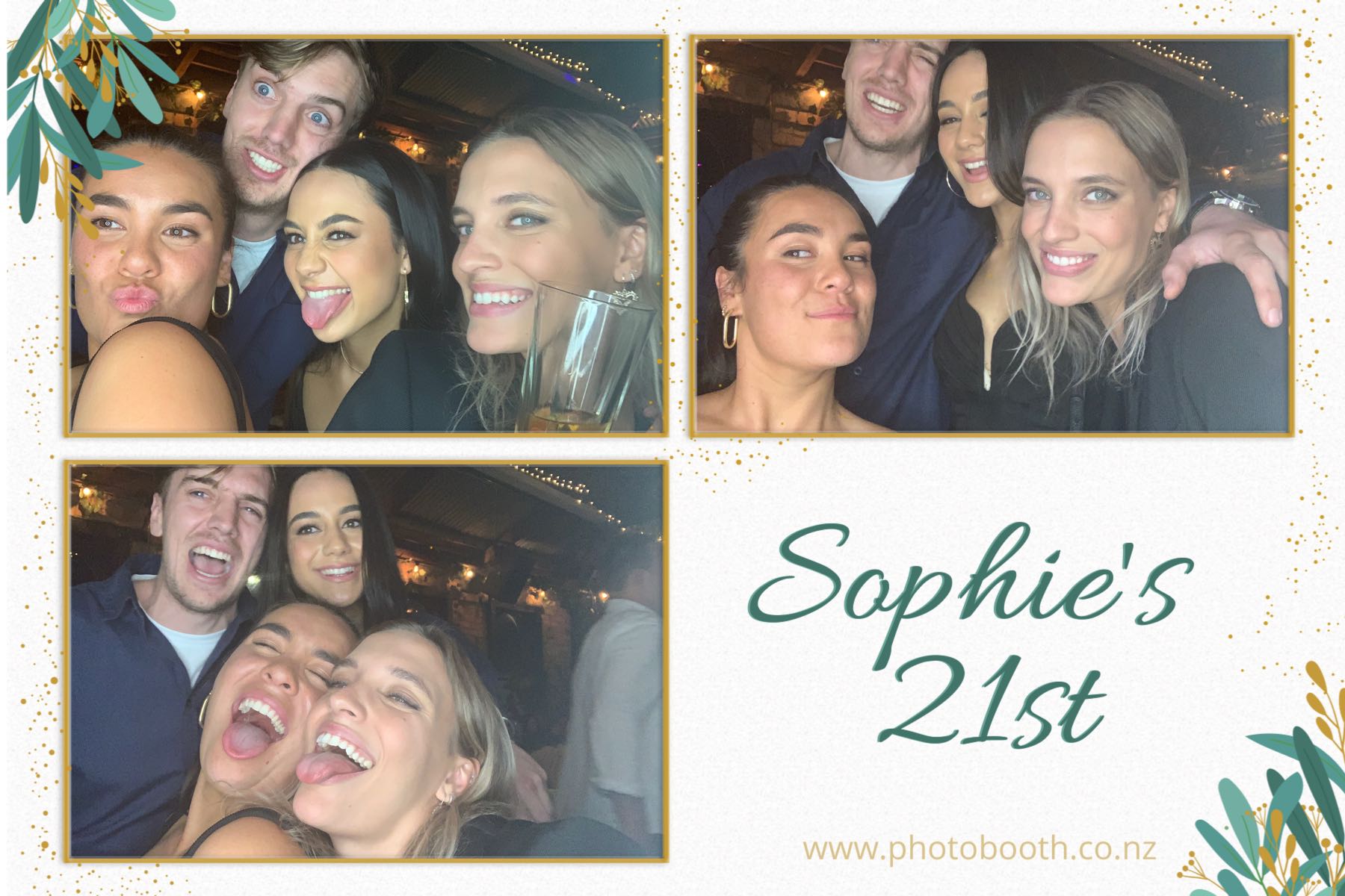 Sophie's 21st | View more photos from the event at gallery.photobooth.co.nz/u/SelfieCentral/Sophies-21st