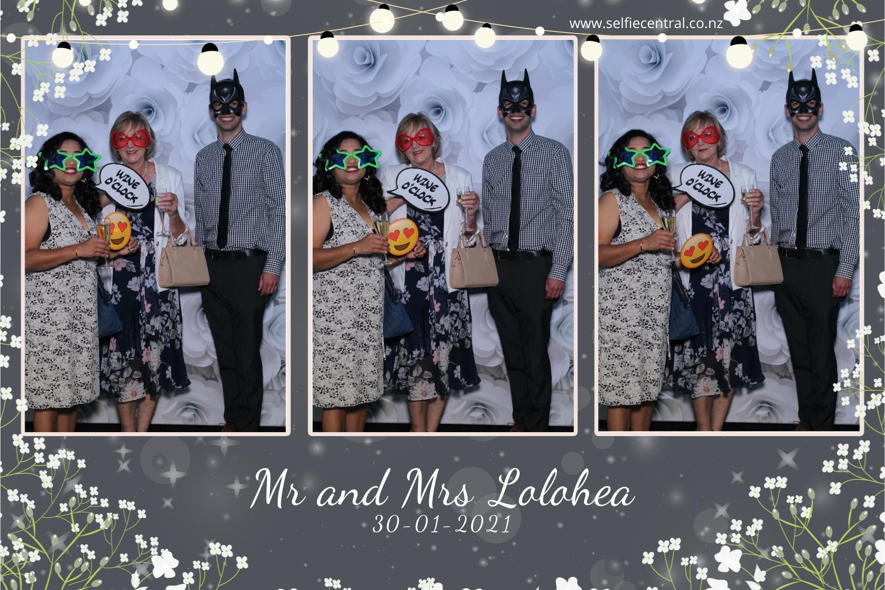 Taniela & Crystal's wedding | View more photos from the event at gallery.photobooth.co.nz/u/SelfieCentral/Taniela-Crystals-wedding