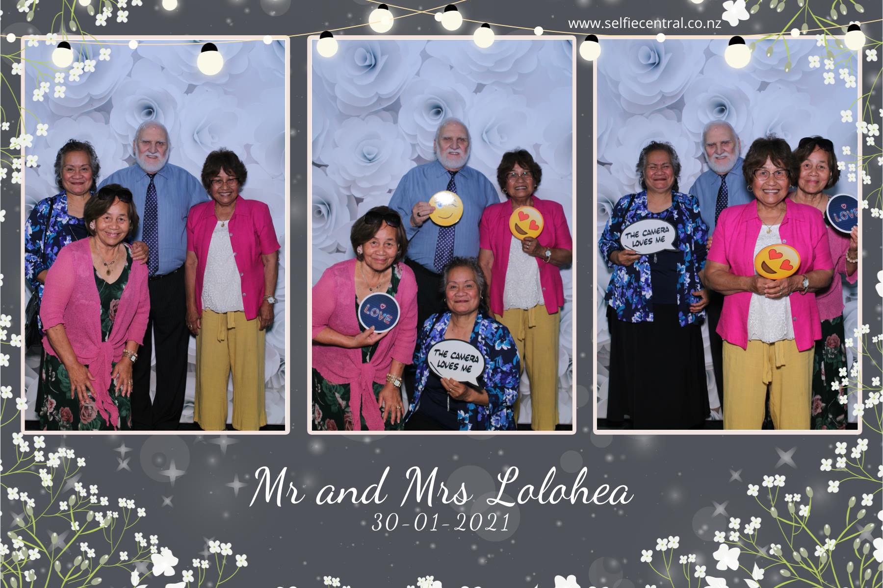 Taniela & Crystal's wedding | View more photos from the event at gallery.photobooth.co.nz/u/SelfieCentral/Taniela-Crystals-wedding