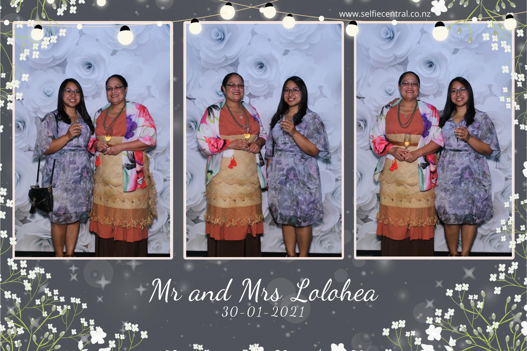 Taniela & Crystal's wedding | View more photos from the event at gallery.photobooth.co.nz/u/SelfieCentral/Taniela-Crystals-wedding
