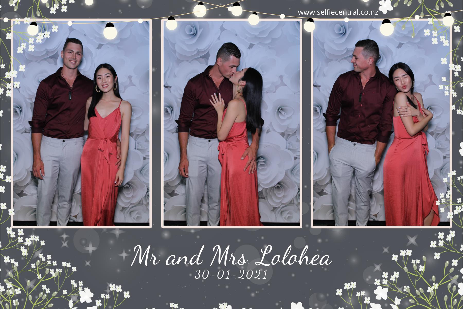 Taniela & Crystal's wedding | View more photos from the event at gallery.photobooth.co.nz/u/SelfieCentral/Taniela-Crystals-wedding
