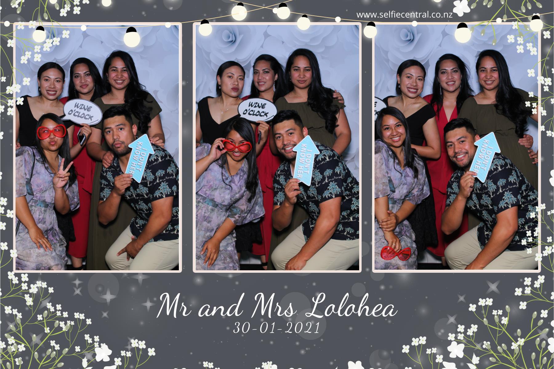 Taniela & Crystal's wedding | View more photos from the event at gallery.photobooth.co.nz/u/SelfieCentral/Taniela-Crystals-wedding