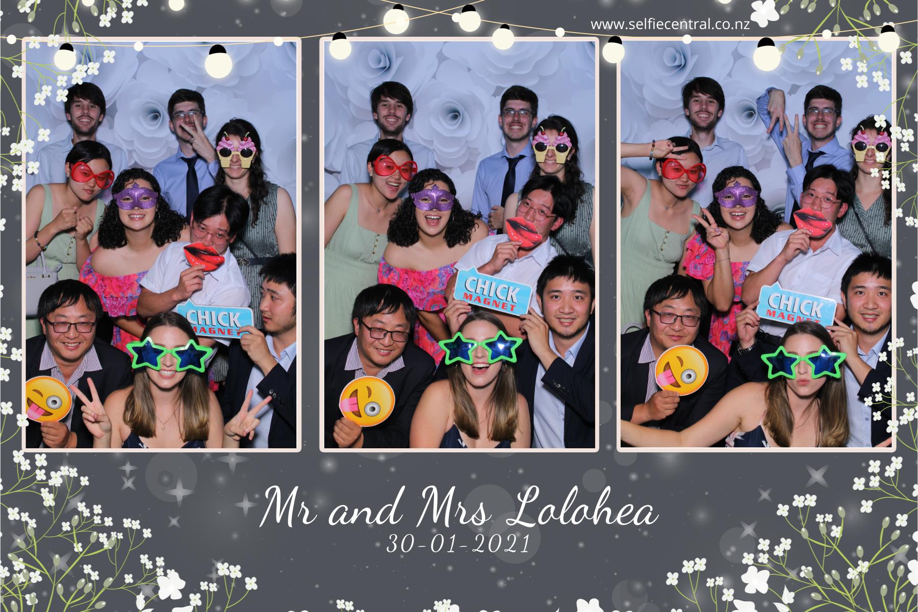 Taniela & Crystal's wedding | View more photos from the event at gallery.photobooth.co.nz/u/SelfieCentral/Taniela-Crystals-wedding