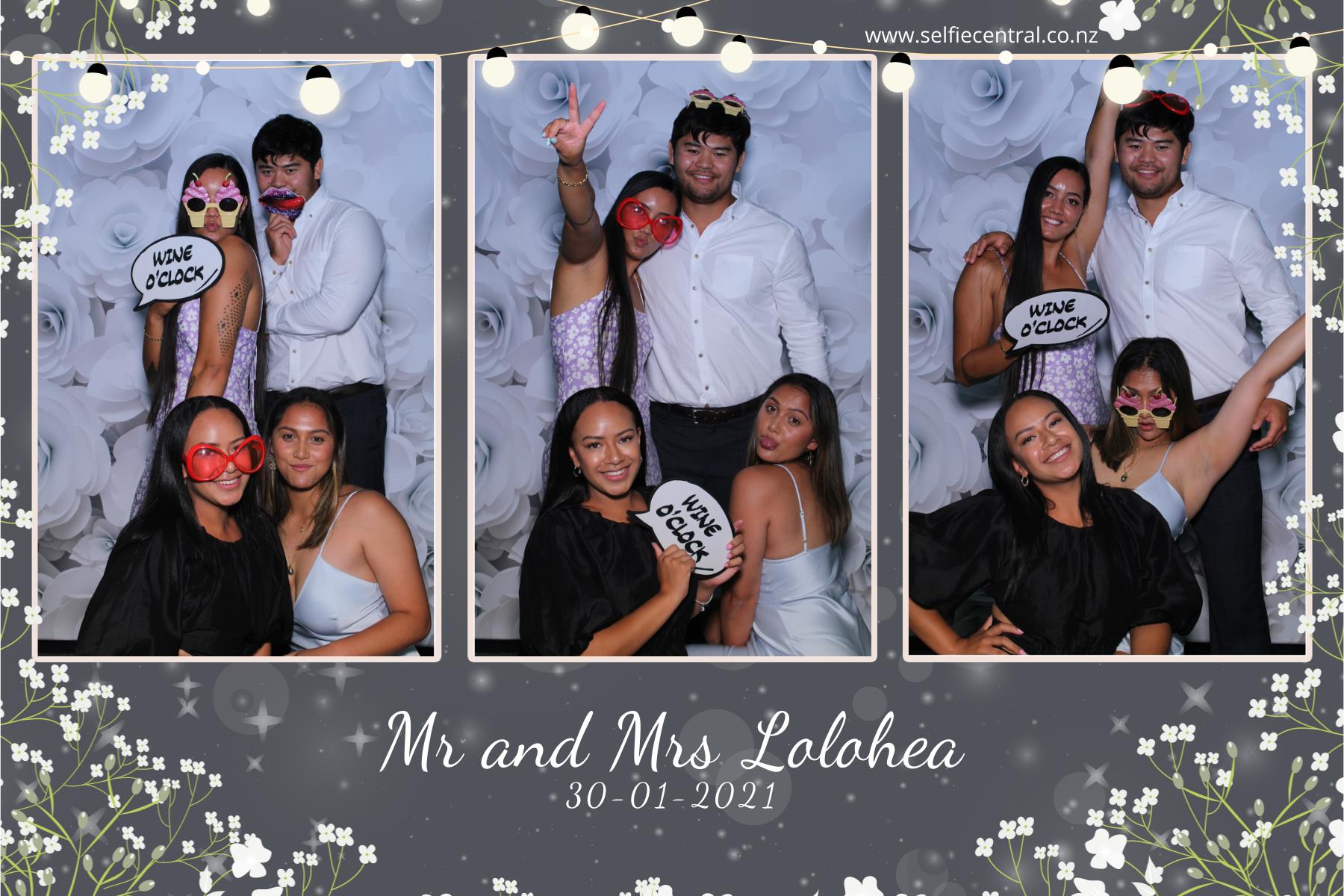 Taniela & Crystal's wedding | View more photos from the event at gallery.photobooth.co.nz/u/SelfieCentral/Taniela-Crystals-wedding