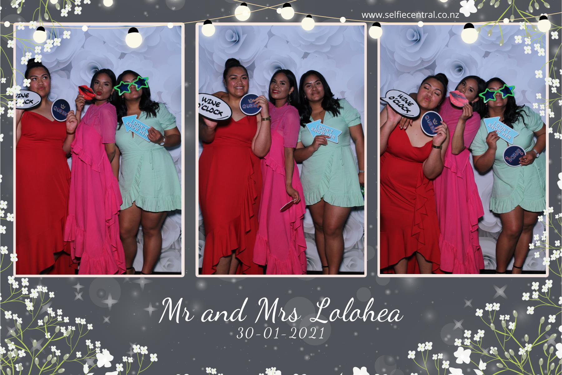 Taniela & Crystal's wedding | View more photos from the event at gallery.photobooth.co.nz/u/SelfieCentral/Taniela-Crystals-wedding