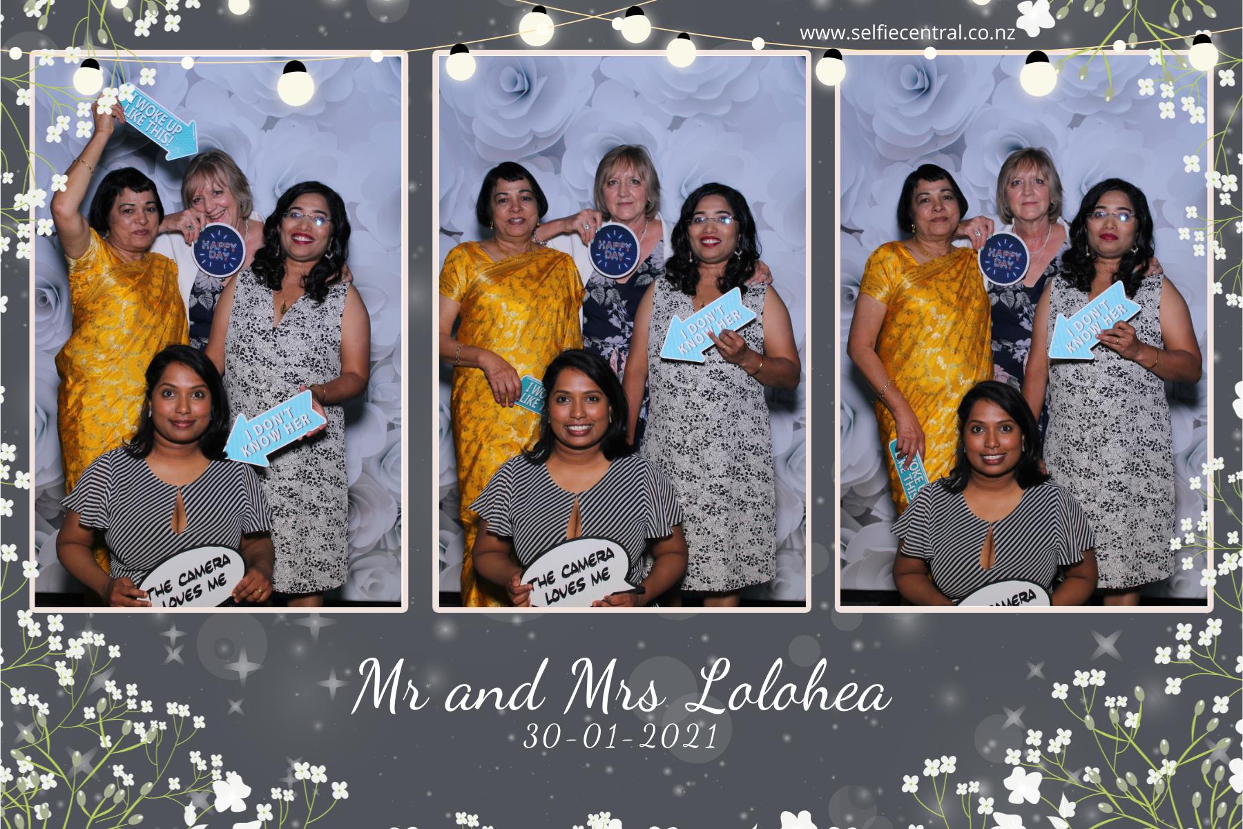 Taniela & Crystal's wedding | View more photos from the event at gallery.photobooth.co.nz/u/SelfieCentral/Taniela-Crystals-wedding