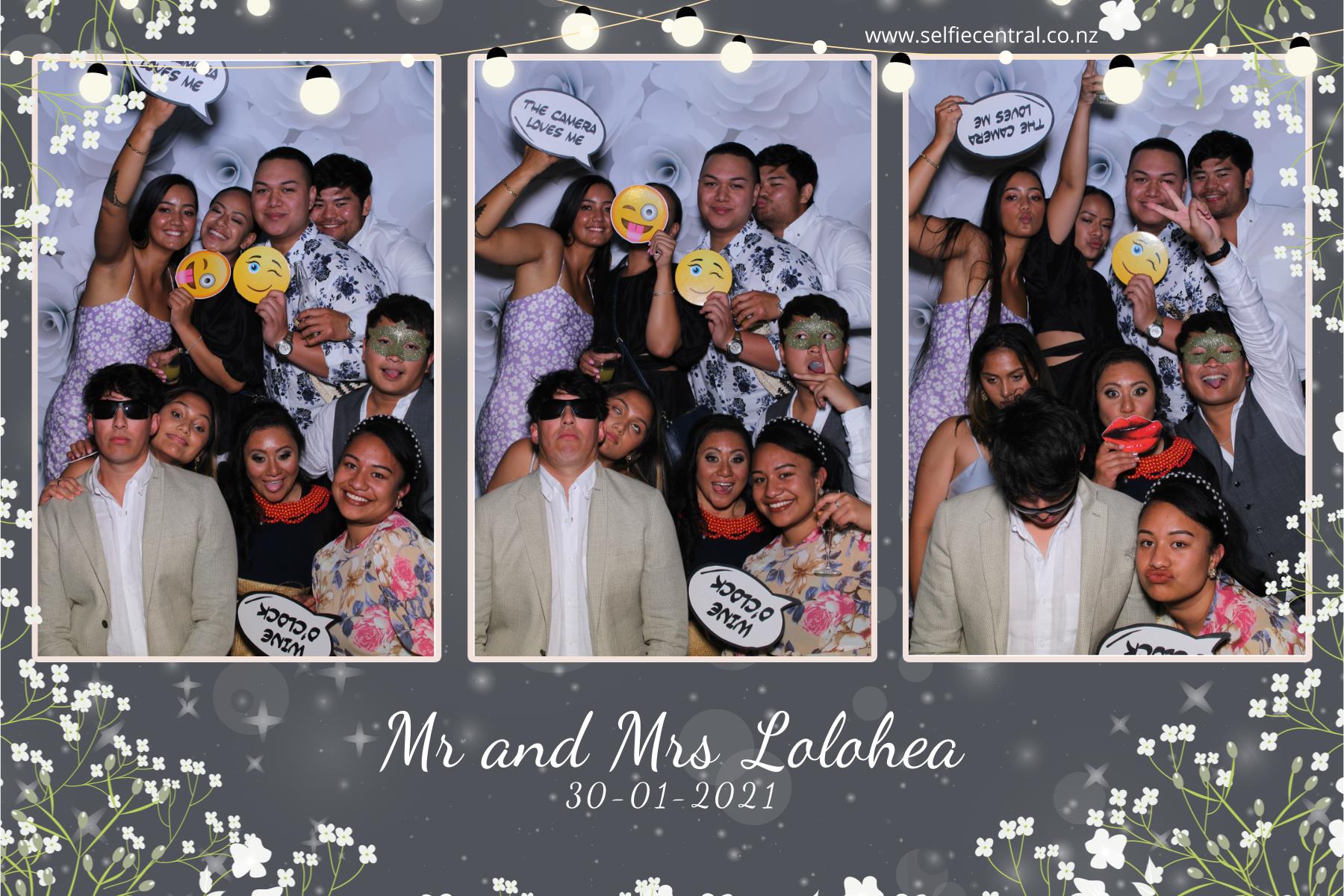 Taniela & Crystal's wedding | View more photos from the event at gallery.photobooth.co.nz/u/SelfieCentral/Taniela-Crystals-wedding