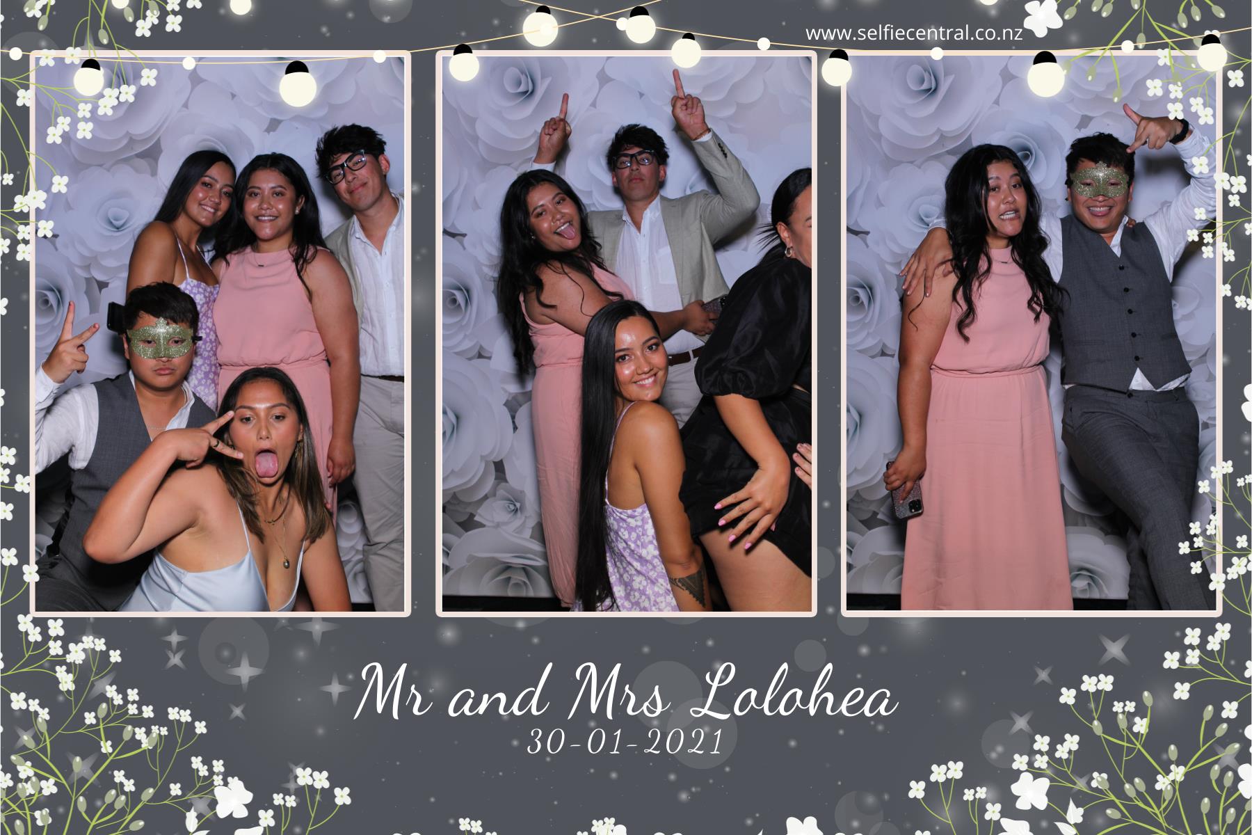 Taniela & Crystal's wedding | View more photos from the event at gallery.photobooth.co.nz/u/SelfieCentral/Taniela-Crystals-wedding