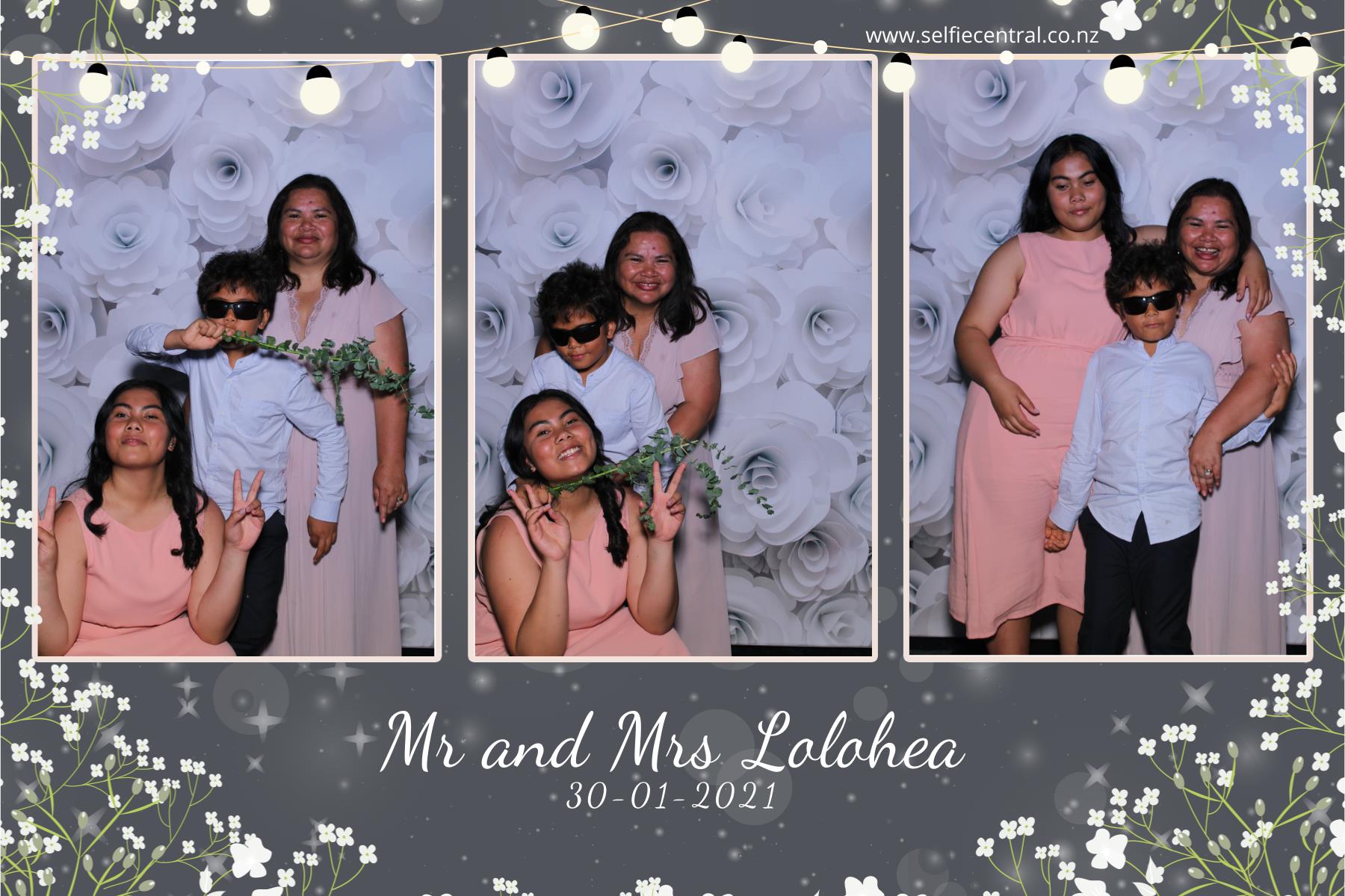 Taniela & Crystal's wedding | View more photos from the event at gallery.photobooth.co.nz/u/SelfieCentral/Taniela-Crystals-wedding