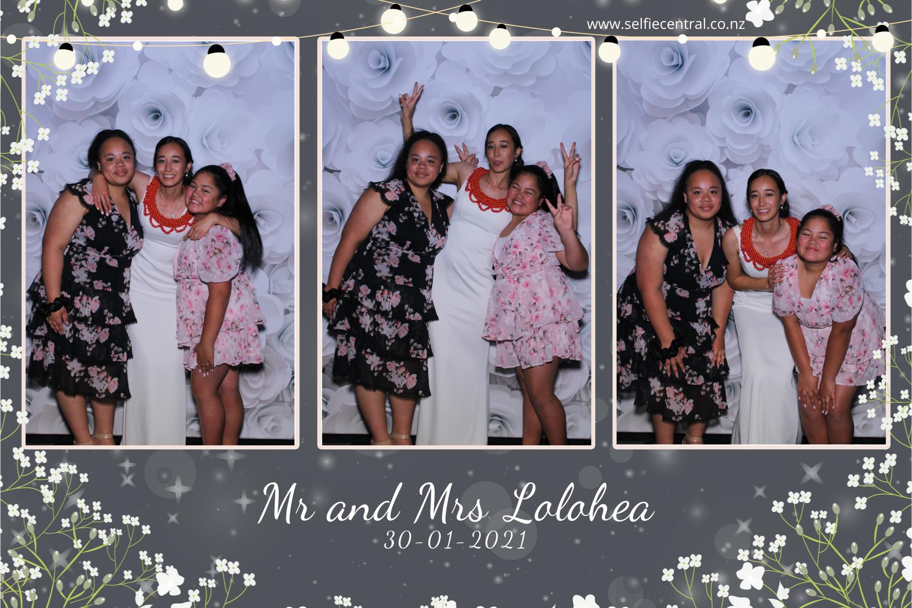 Taniela & Crystal's wedding | View more photos from the event at gallery.photobooth.co.nz/u/SelfieCentral/Taniela-Crystals-wedding