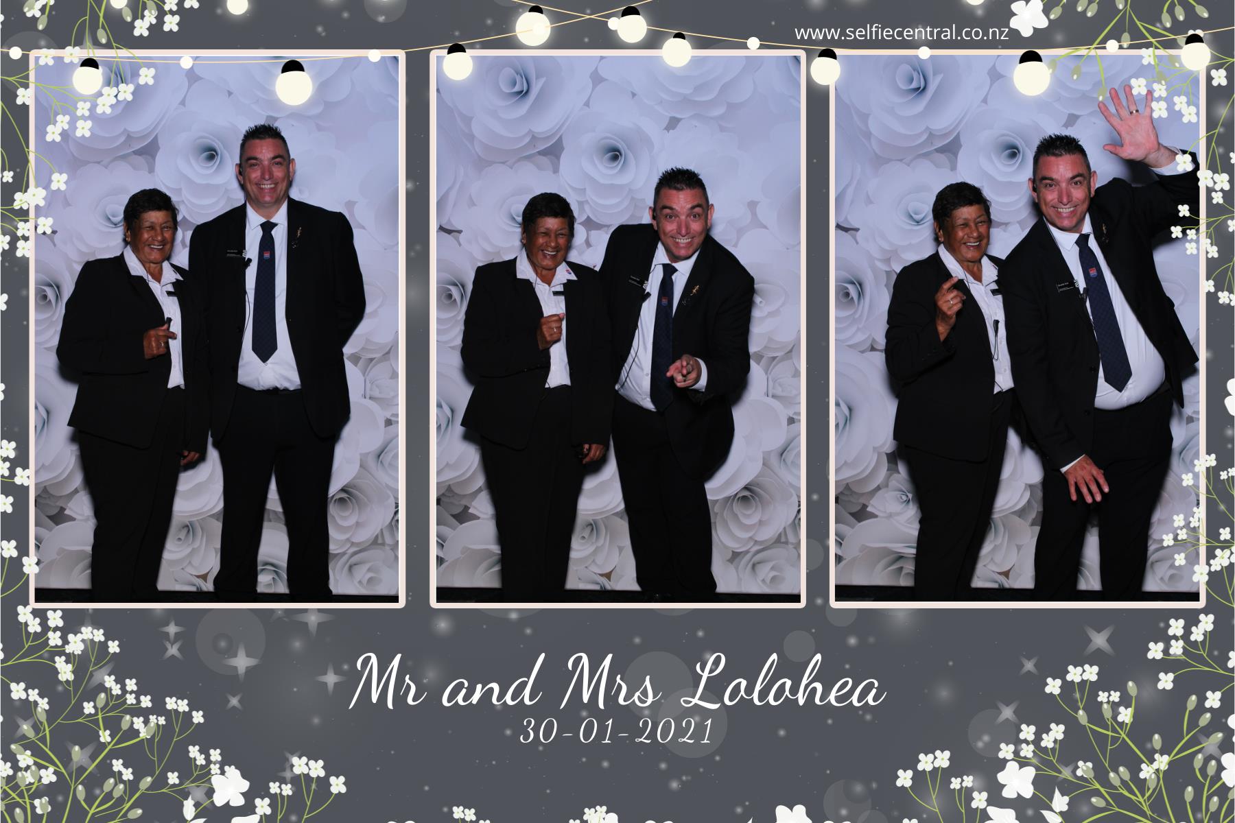 Taniela & Crystal's wedding | View more photos from the event at gallery.photobooth.co.nz/u/SelfieCentral/Taniela-Crystals-wedding