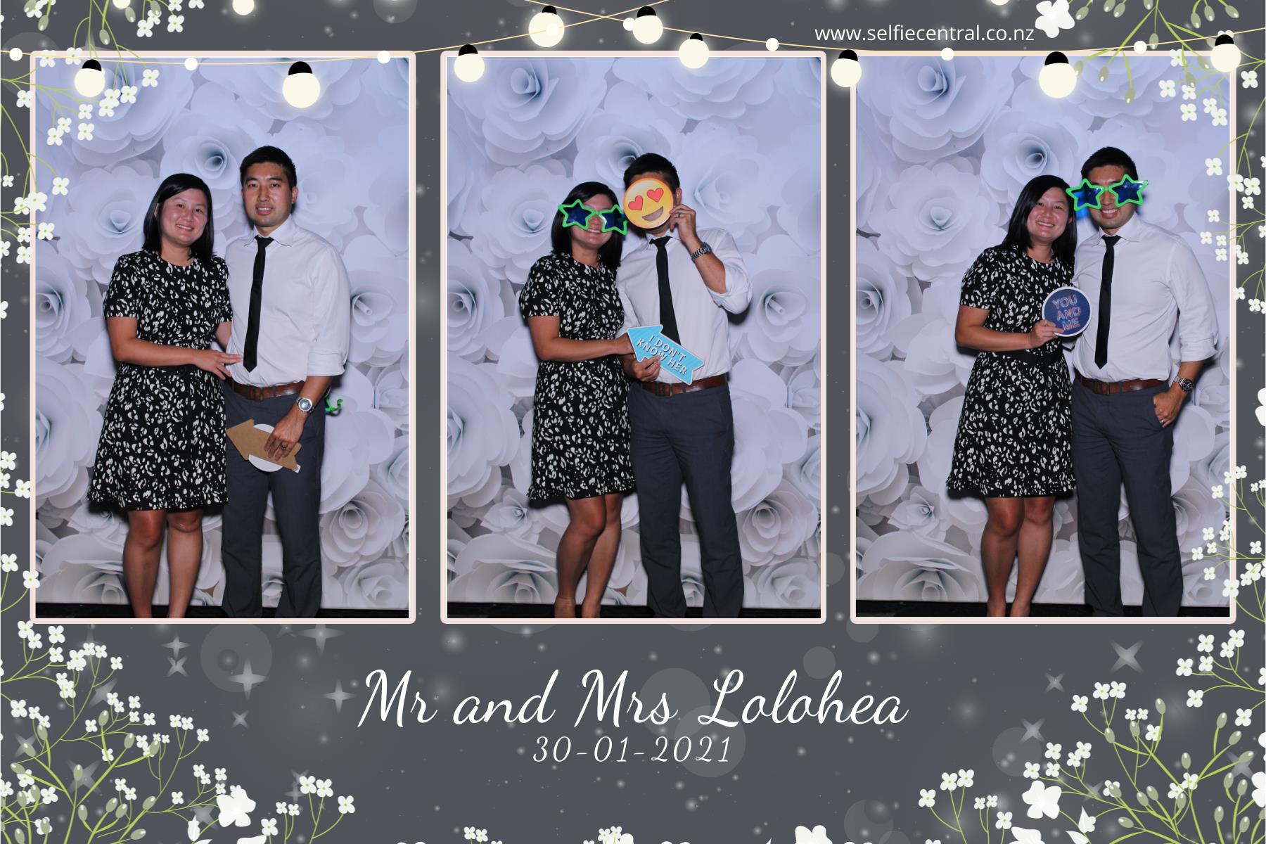 Taniela & Crystal's wedding | View more photos from the event at gallery.photobooth.co.nz/u/SelfieCentral/Taniela-Crystals-wedding