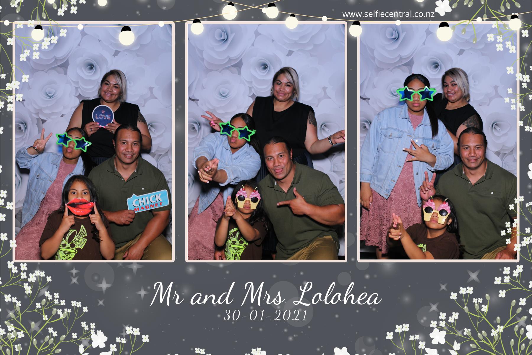 Taniela & Crystal's wedding | View more photos from the event at gallery.photobooth.co.nz/u/SelfieCentral/Taniela-Crystals-wedding