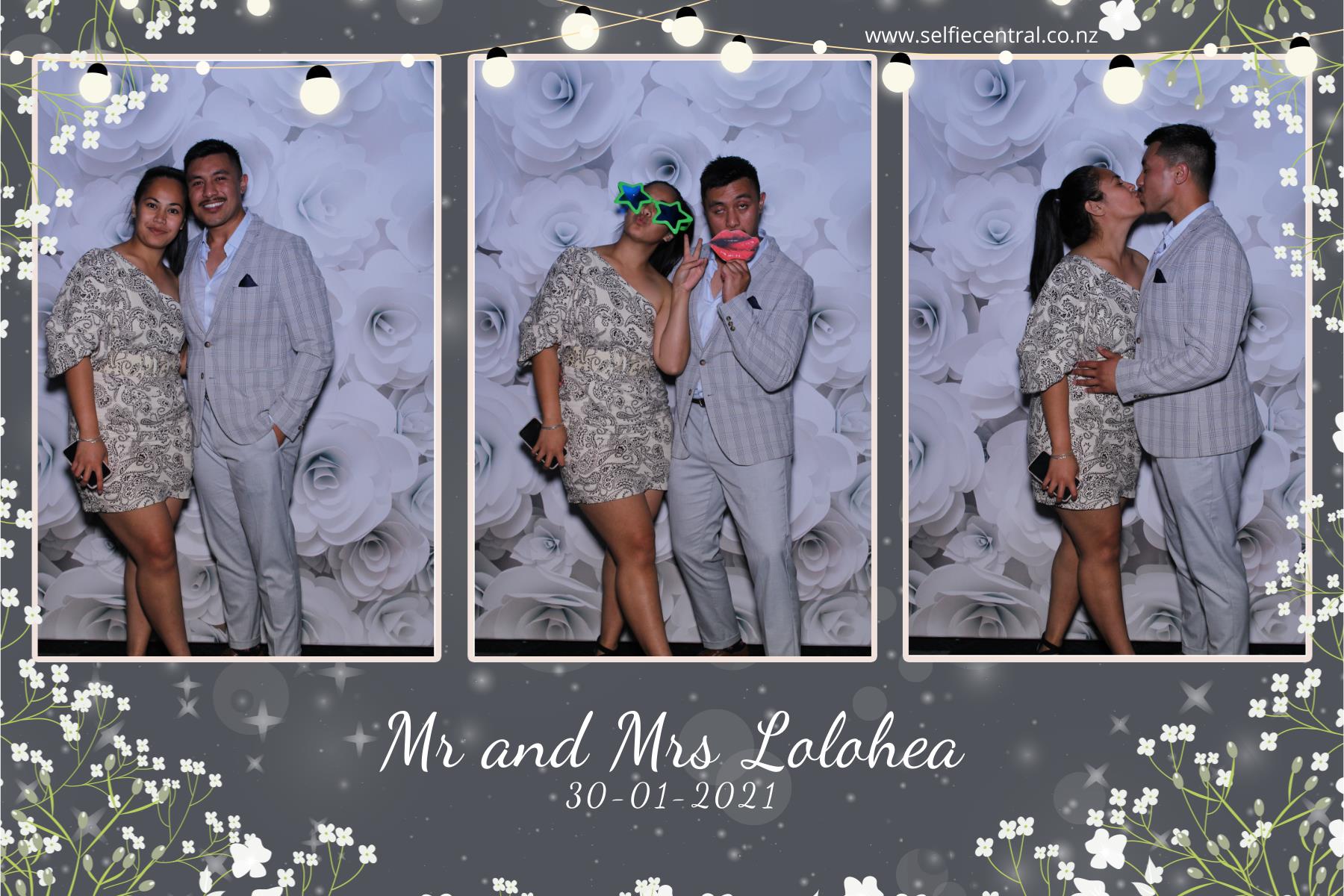 Taniela & Crystal's wedding | View more photos from the event at gallery.photobooth.co.nz/u/SelfieCentral/Taniela-Crystals-wedding