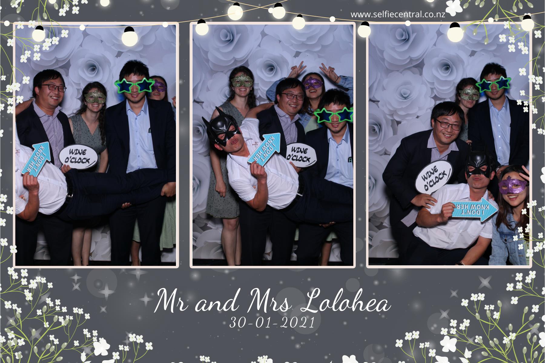 Taniela & Crystal's wedding | View more photos from the event at gallery.photobooth.co.nz/u/SelfieCentral/Taniela-Crystals-wedding