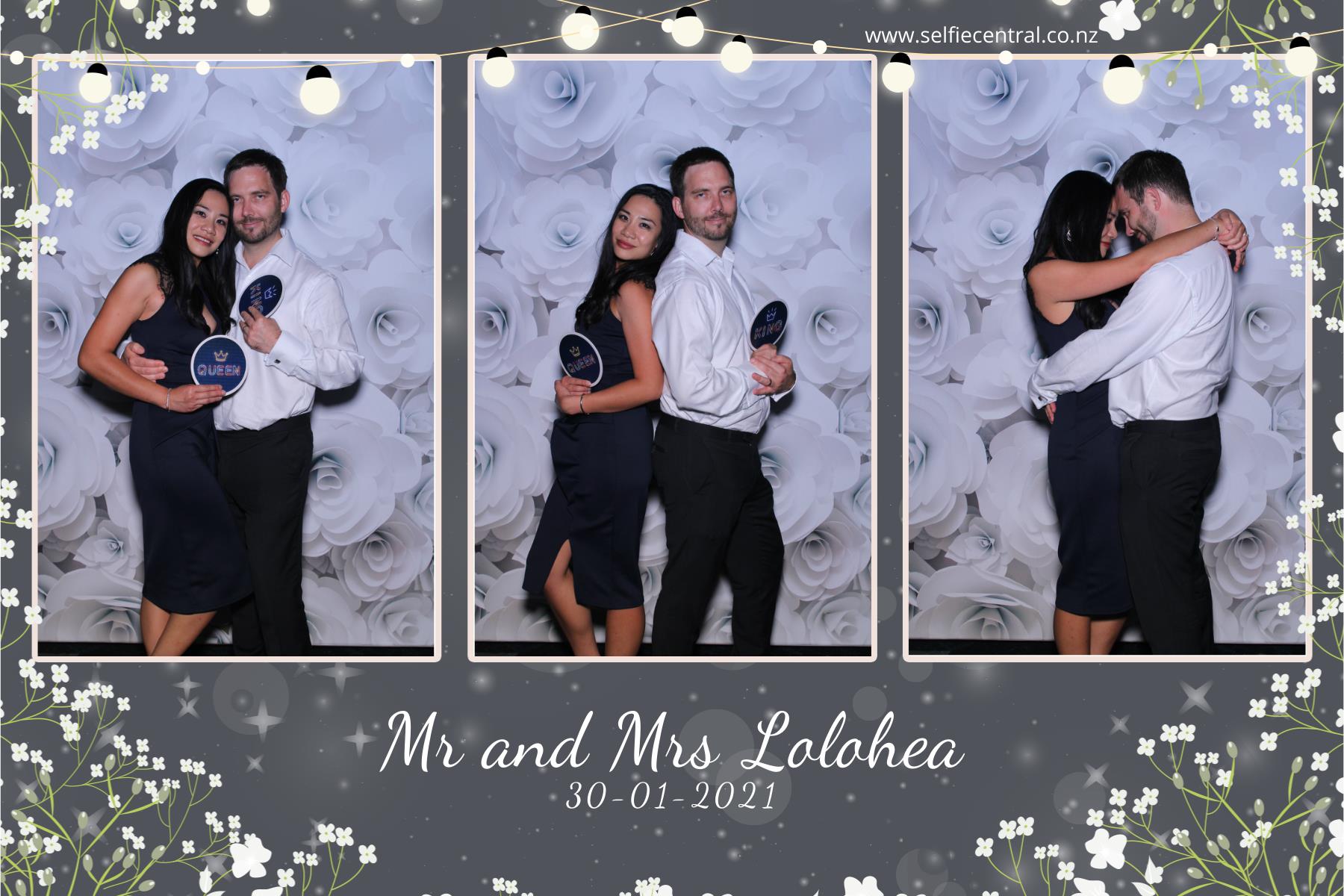 Taniela & Crystal's wedding | View more photos from the event at gallery.photobooth.co.nz/u/SelfieCentral/Taniela-Crystals-wedding