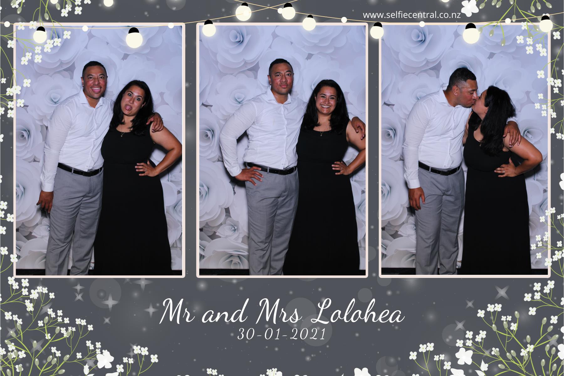 Taniela & Crystal's wedding | View more photos from the event at gallery.photobooth.co.nz/u/SelfieCentral/Taniela-Crystals-wedding