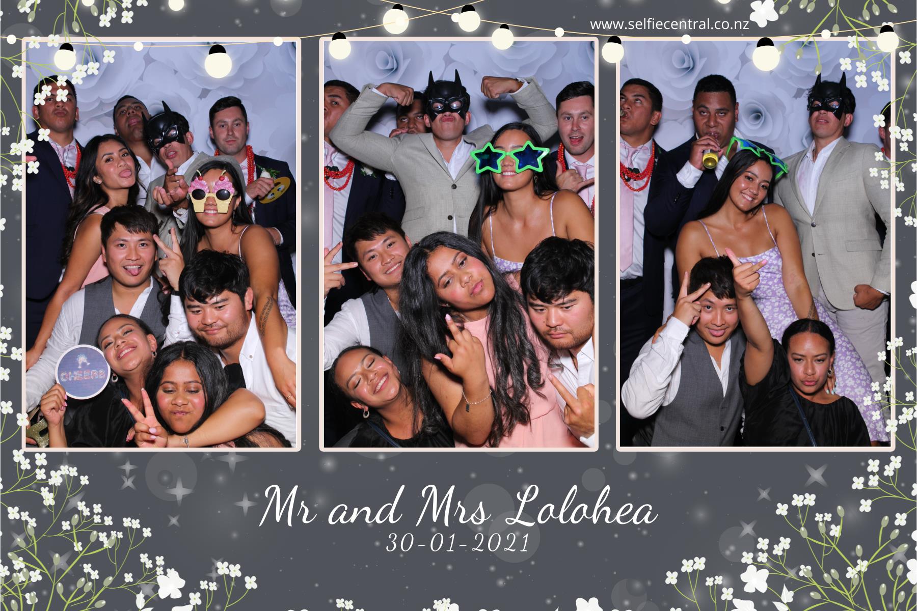 Taniela & Crystal's wedding | View more photos from the event at gallery.photobooth.co.nz/u/SelfieCentral/Taniela-Crystals-wedding