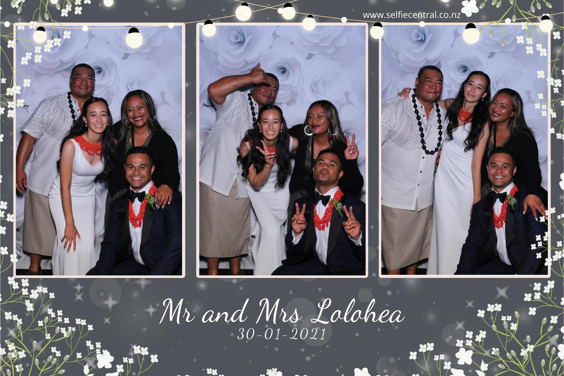 Taniela & Crystal's wedding | View more photos from the event at gallery.photobooth.co.nz/u/SelfieCentral/Taniela-Crystals-wedding