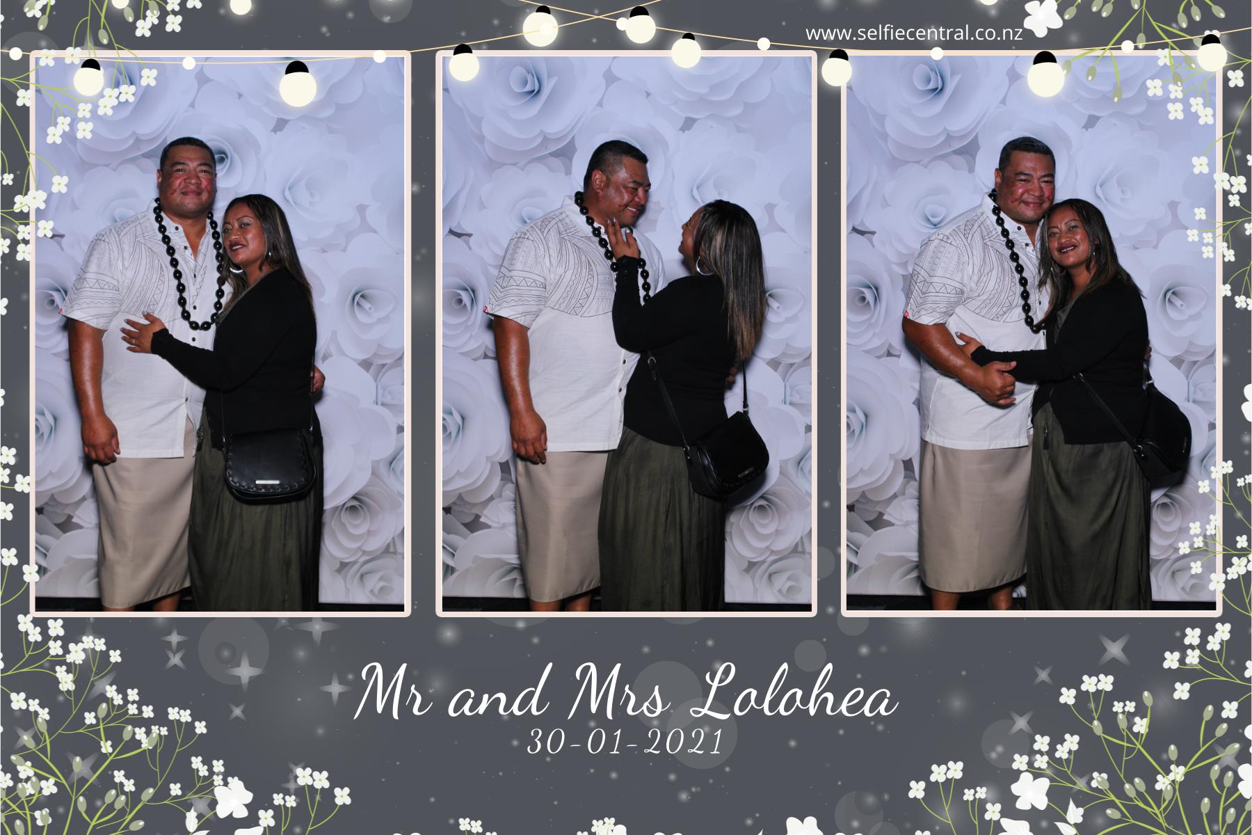 Taniela & Crystal's wedding | View more photos from the event at gallery.photobooth.co.nz/u/SelfieCentral/Taniela-Crystals-wedding