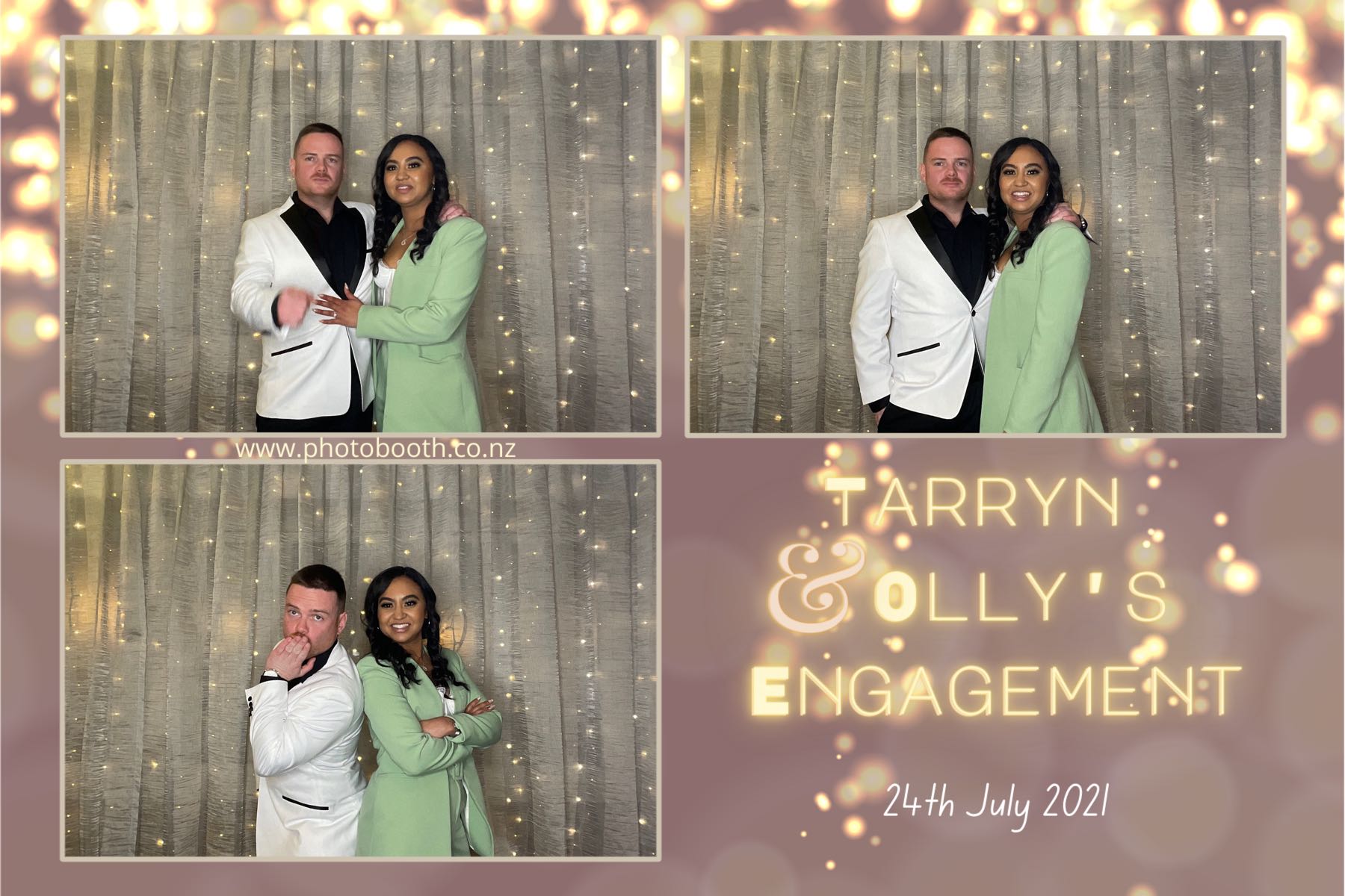 Tarryn & Olly's Engagement | View more photos from the event at gallery.photobooth.co.nz/u/SelfieCentral/Tarryn-Ollys-Engagement