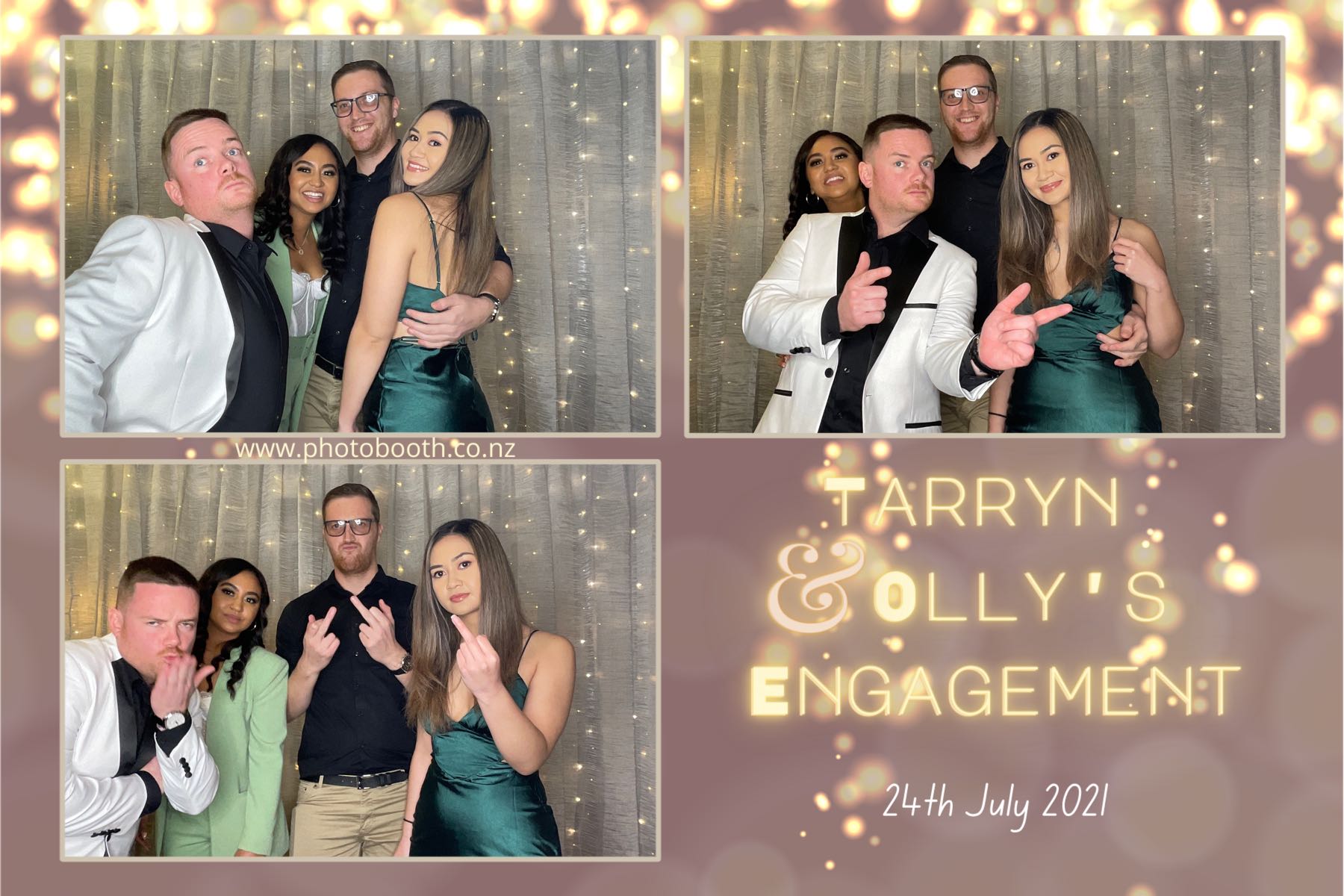 Tarryn & Olly's Engagement | View more photos from the event at gallery.photobooth.co.nz/u/SelfieCentral/Tarryn-Ollys-Engagement