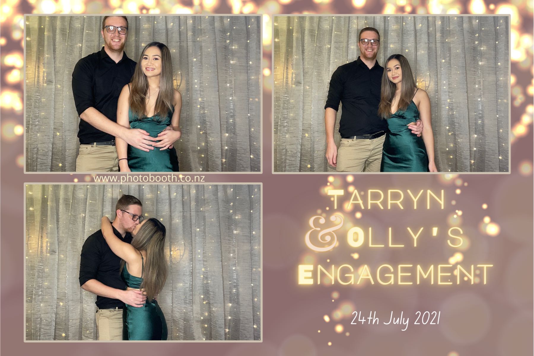 Tarryn & Olly's Engagement | View more photos from the event at gallery.photobooth.co.nz/u/SelfieCentral/Tarryn-Ollys-Engagement
