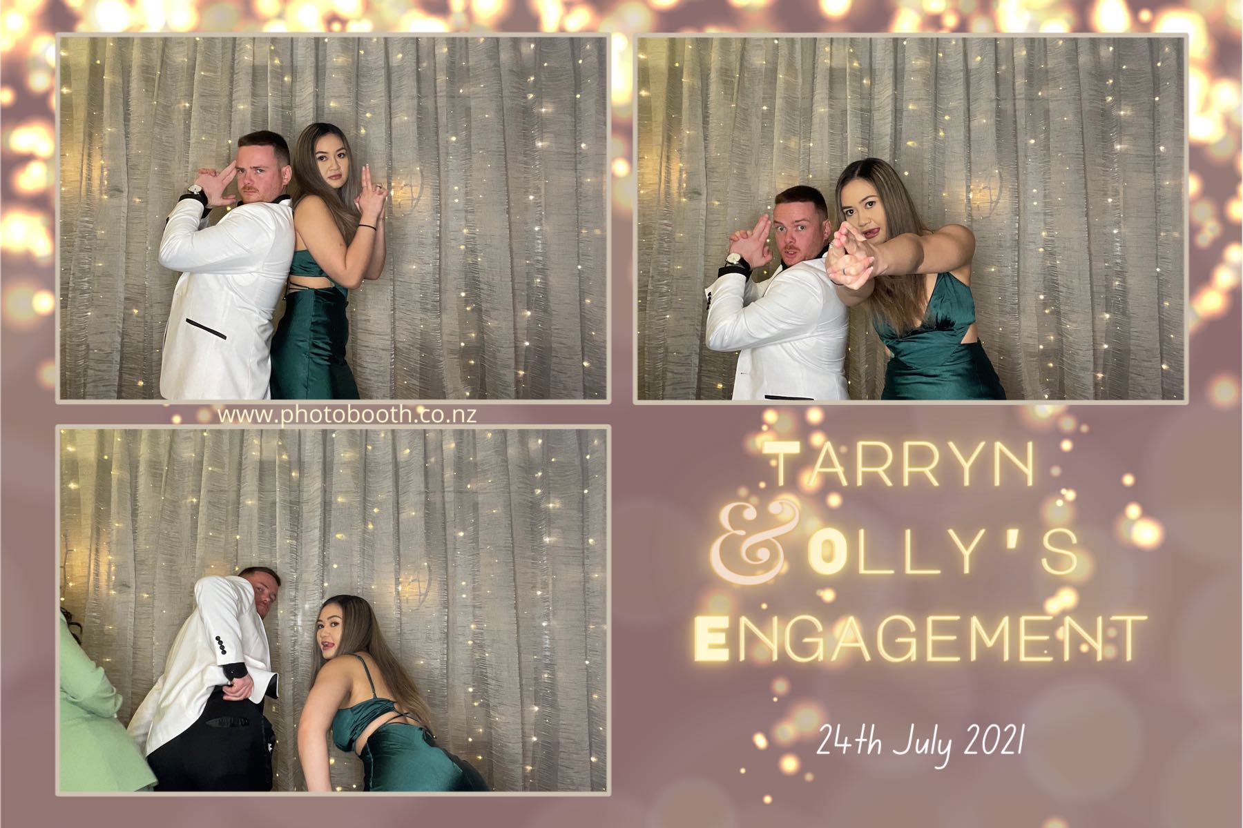 Tarryn & Olly's Engagement | View more photos from the event at gallery.photobooth.co.nz/u/SelfieCentral/Tarryn-Ollys-Engagement
