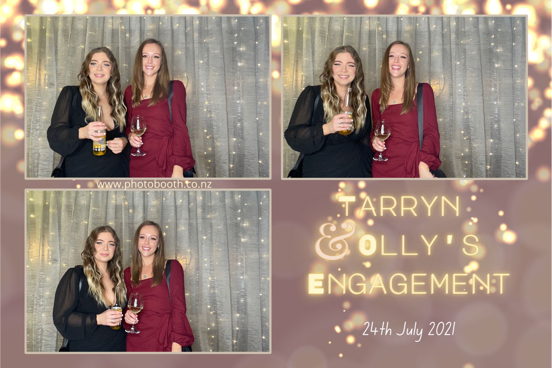 Tarryn & Olly's Engagement | View more photos from the event at gallery.photobooth.co.nz/u/SelfieCentral/Tarryn-Ollys-Engagement