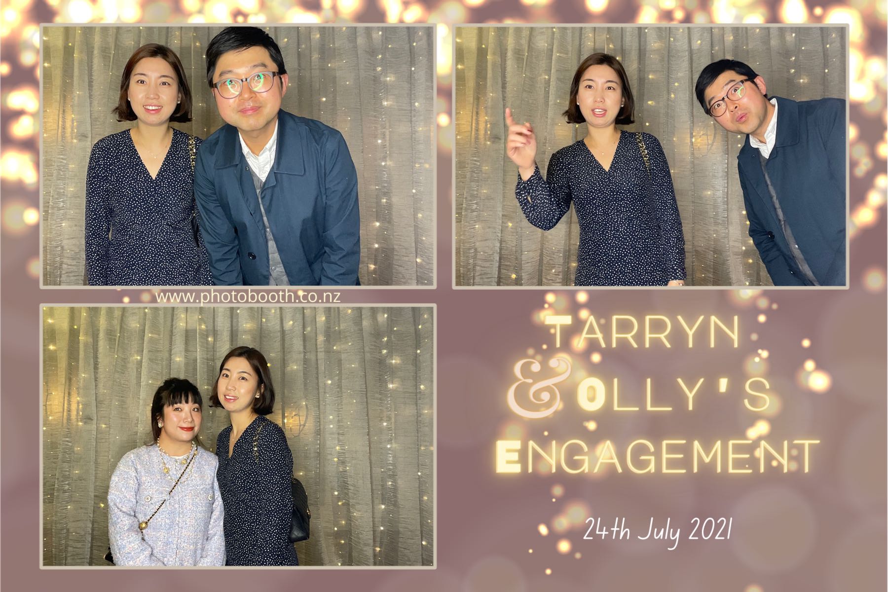 Tarryn & Olly's Engagement | View more photos from the event at gallery.photobooth.co.nz/u/SelfieCentral/Tarryn-Ollys-Engagement