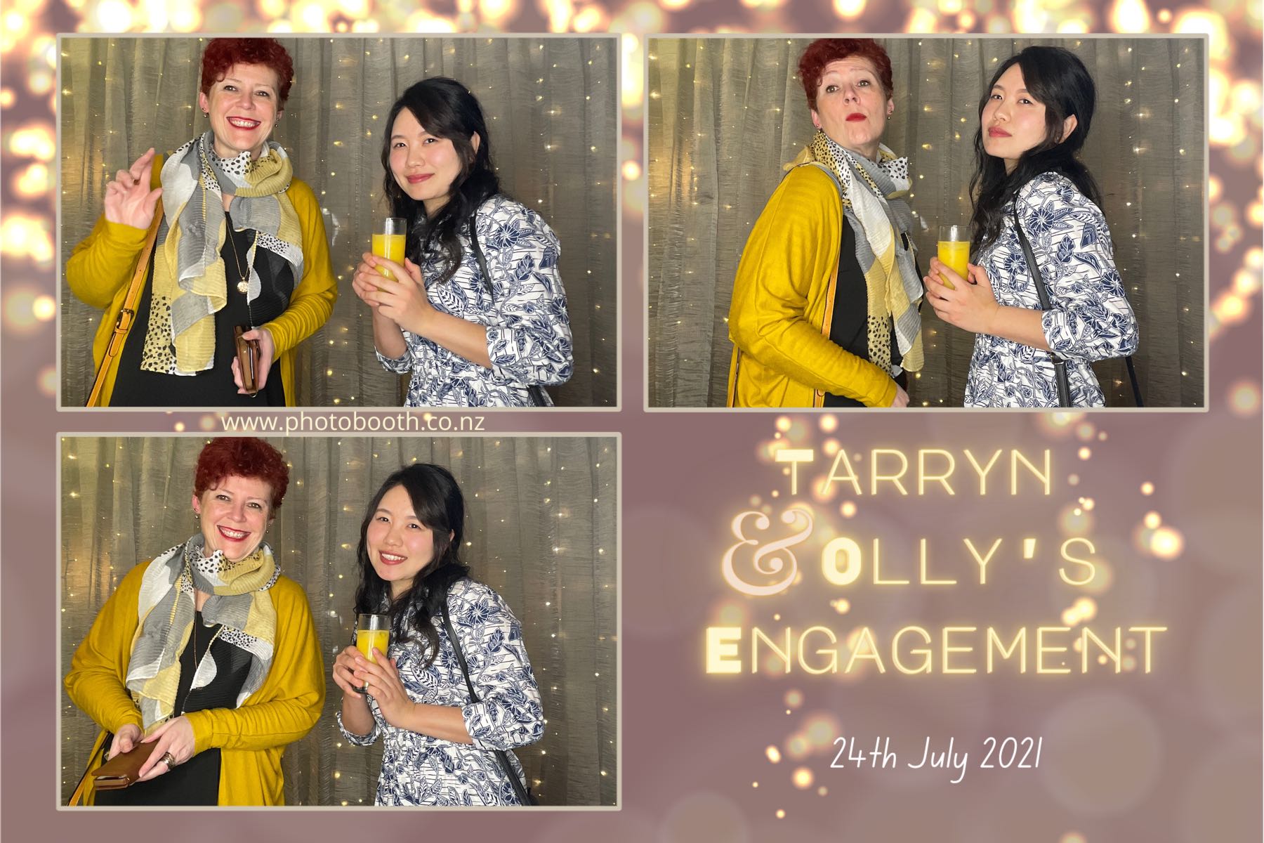 Tarryn & Olly's Engagement | View more photos from the event at gallery.photobooth.co.nz/u/SelfieCentral/Tarryn-Ollys-Engagement