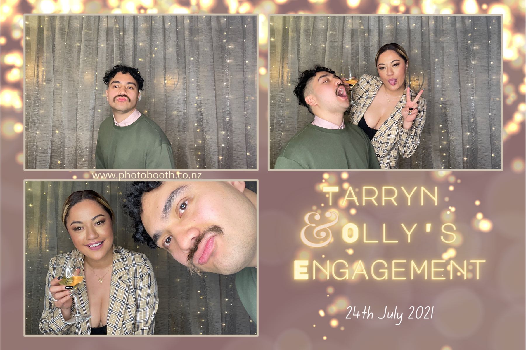 Tarryn & Olly's Engagement | View more photos from the event at gallery.photobooth.co.nz/u/SelfieCentral/Tarryn-Ollys-Engagement